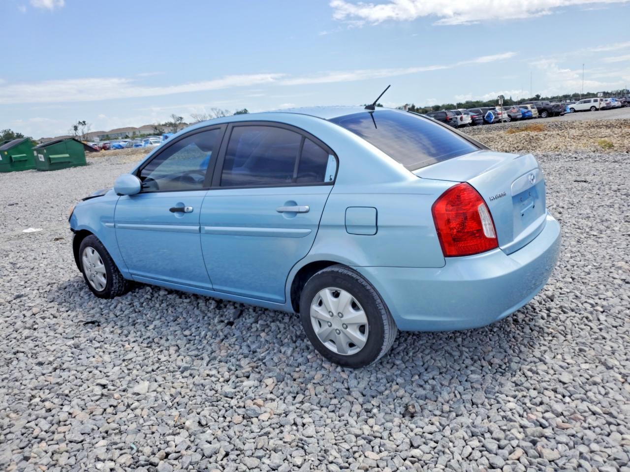 2009 Hyundai Accent Gls Blue vin: KMHCN46C19U285493