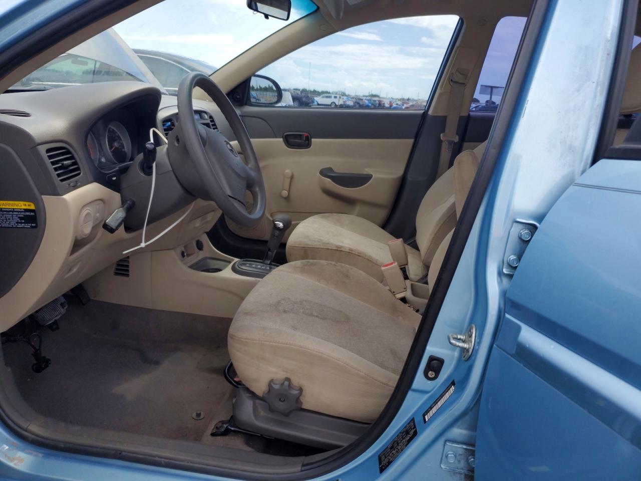 2009 Hyundai Accent Gls Blue vin: KMHCN46C19U285493