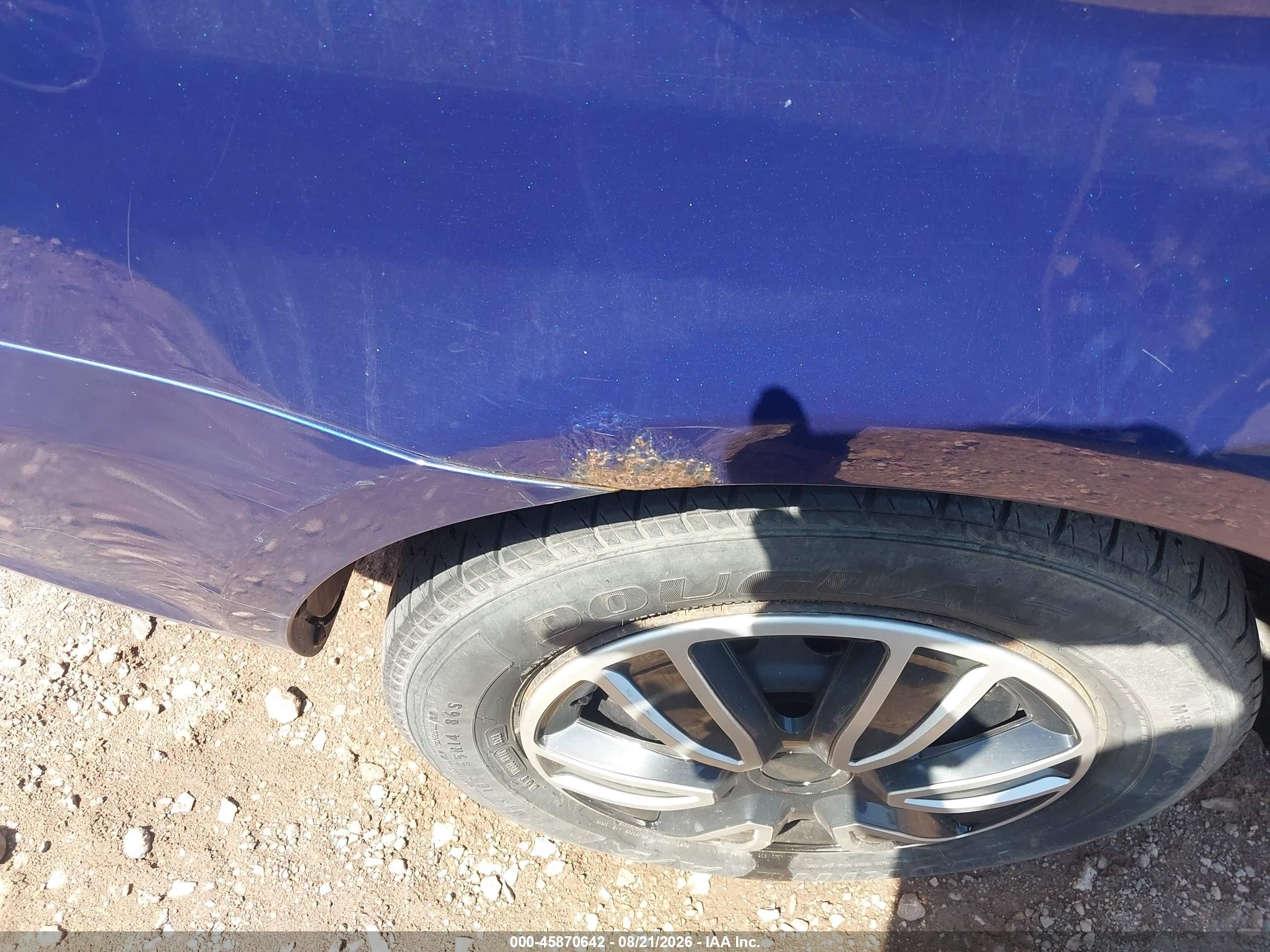 2009 Hyundai Accent Gls Blue vin: KMHCN46C19U309484