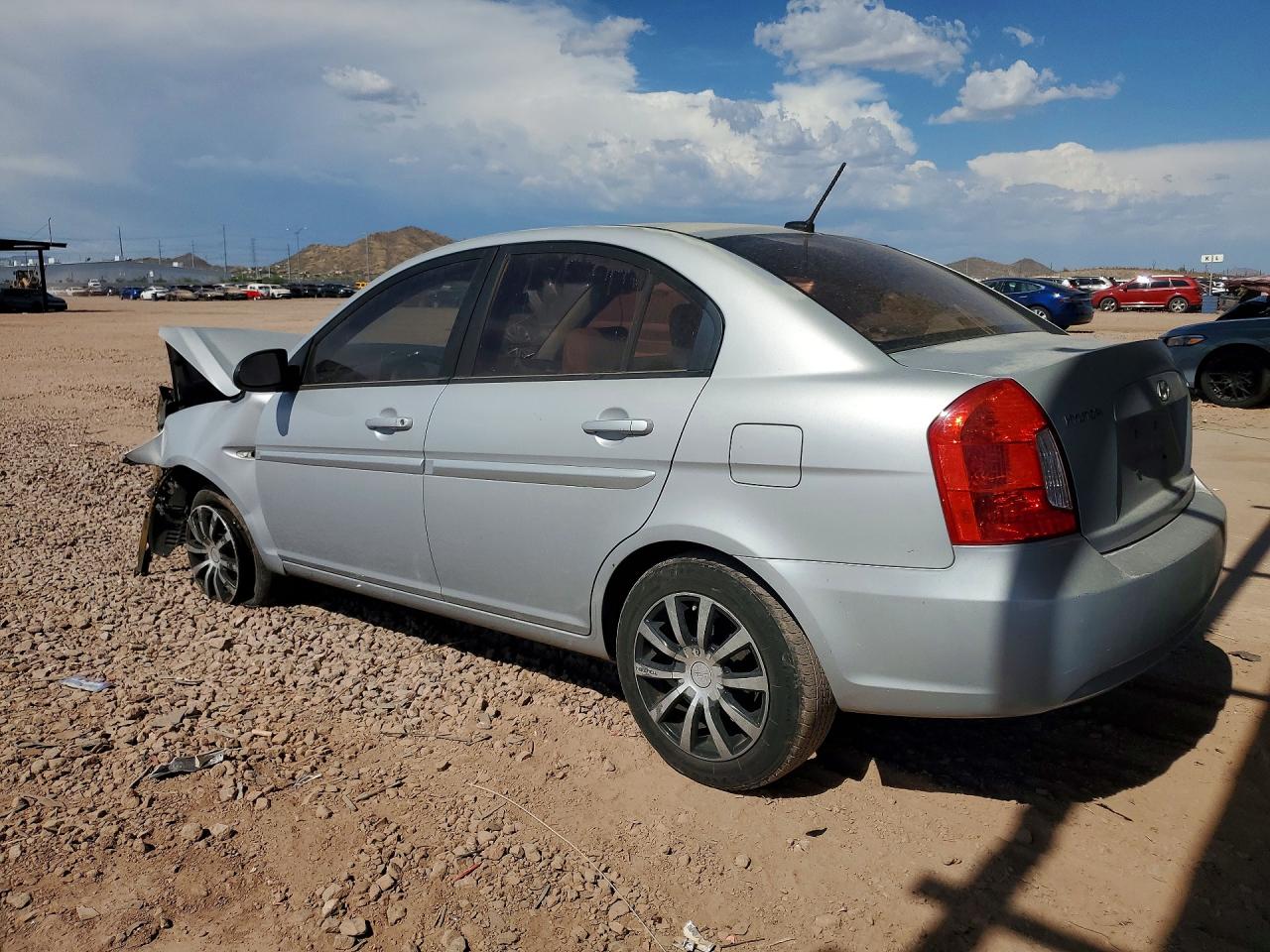 2009 Hyundai Accent Gls Blue vin: KMHCN46C19U313633