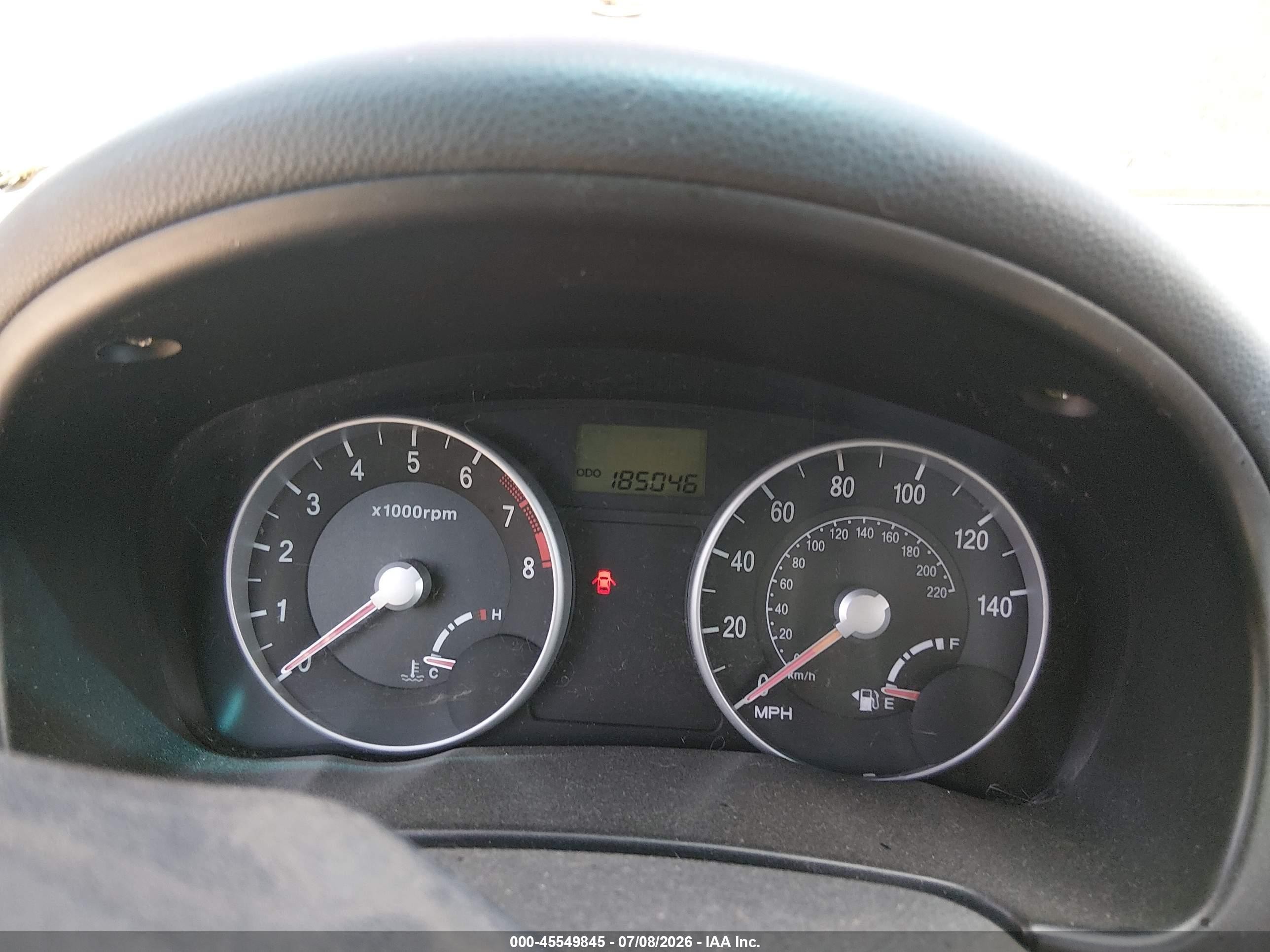 2006 Hyundai Accent Gls Black vin: KMHCN46C26U018598
