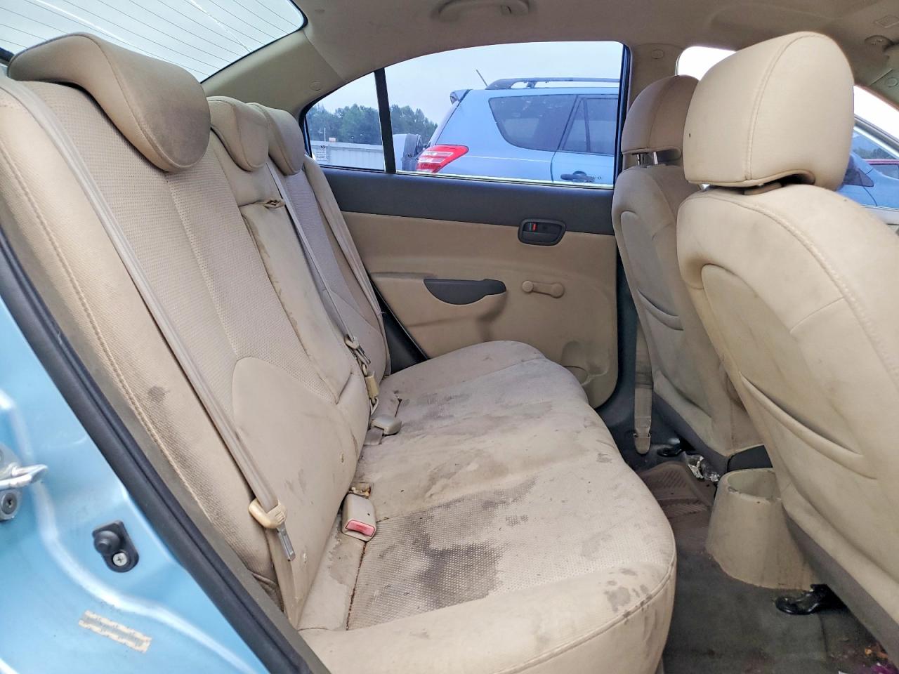 2008 Hyundai Accent Gls Синий vin: KMHCN46C28U207531