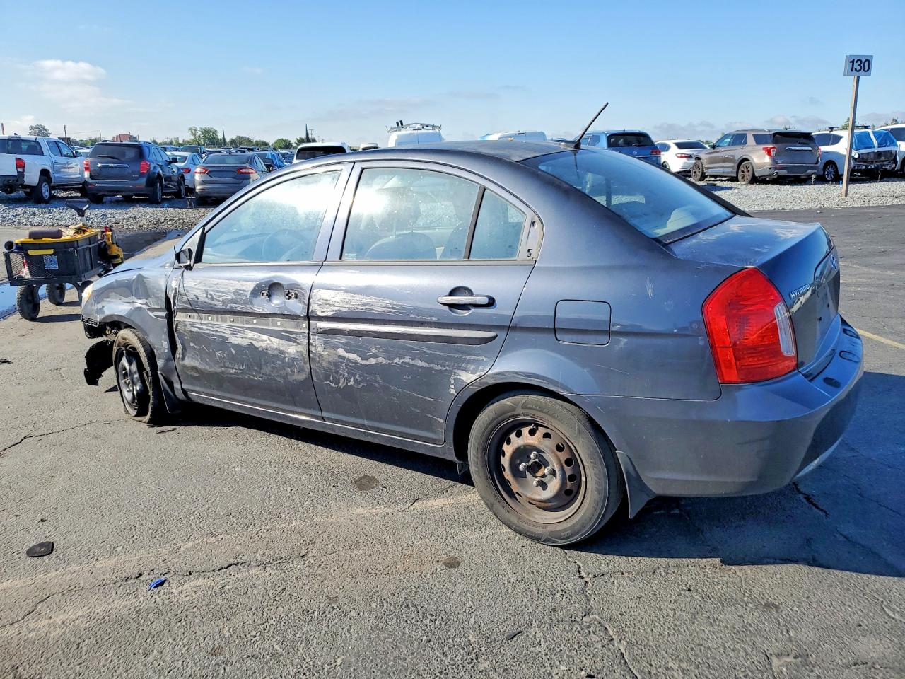 2008 Hyundai Accent Gls Угольный vin: KMHCN46C28U233286