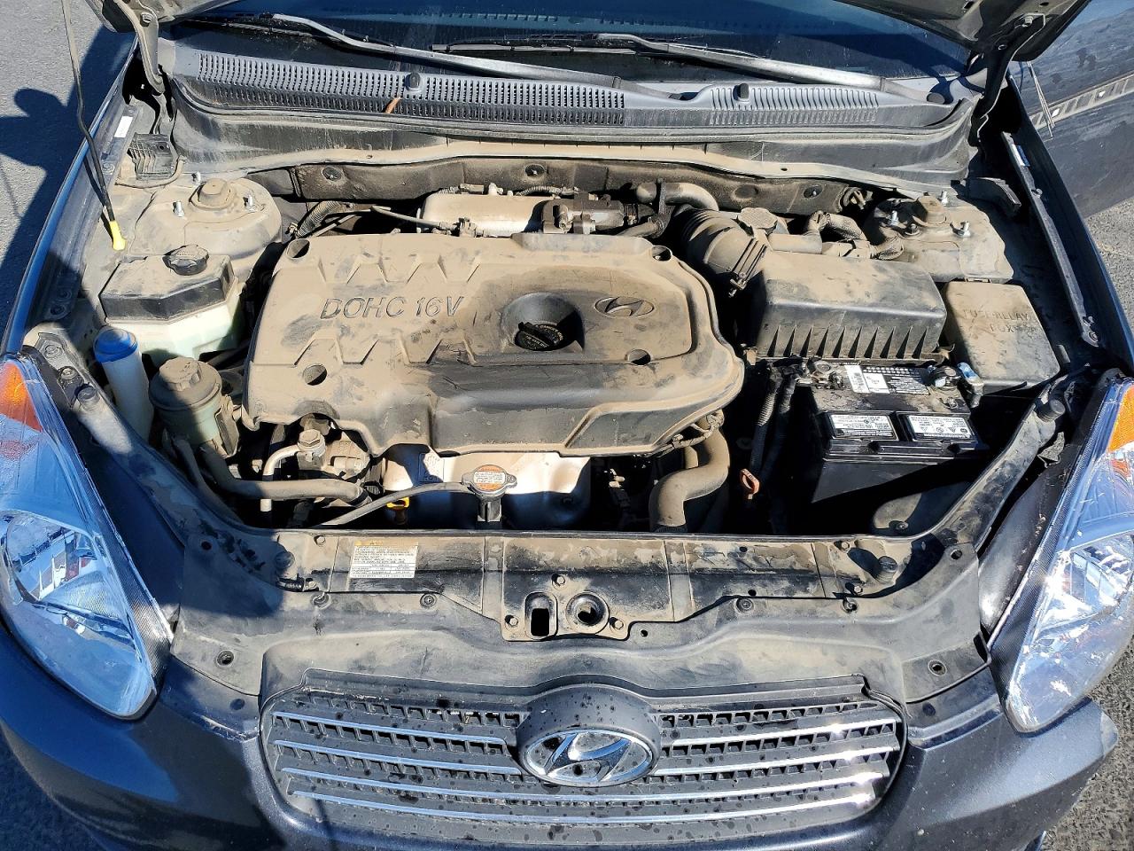 2008 Hyundai Accent Gls Угольный vin: KMHCN46C28U233286