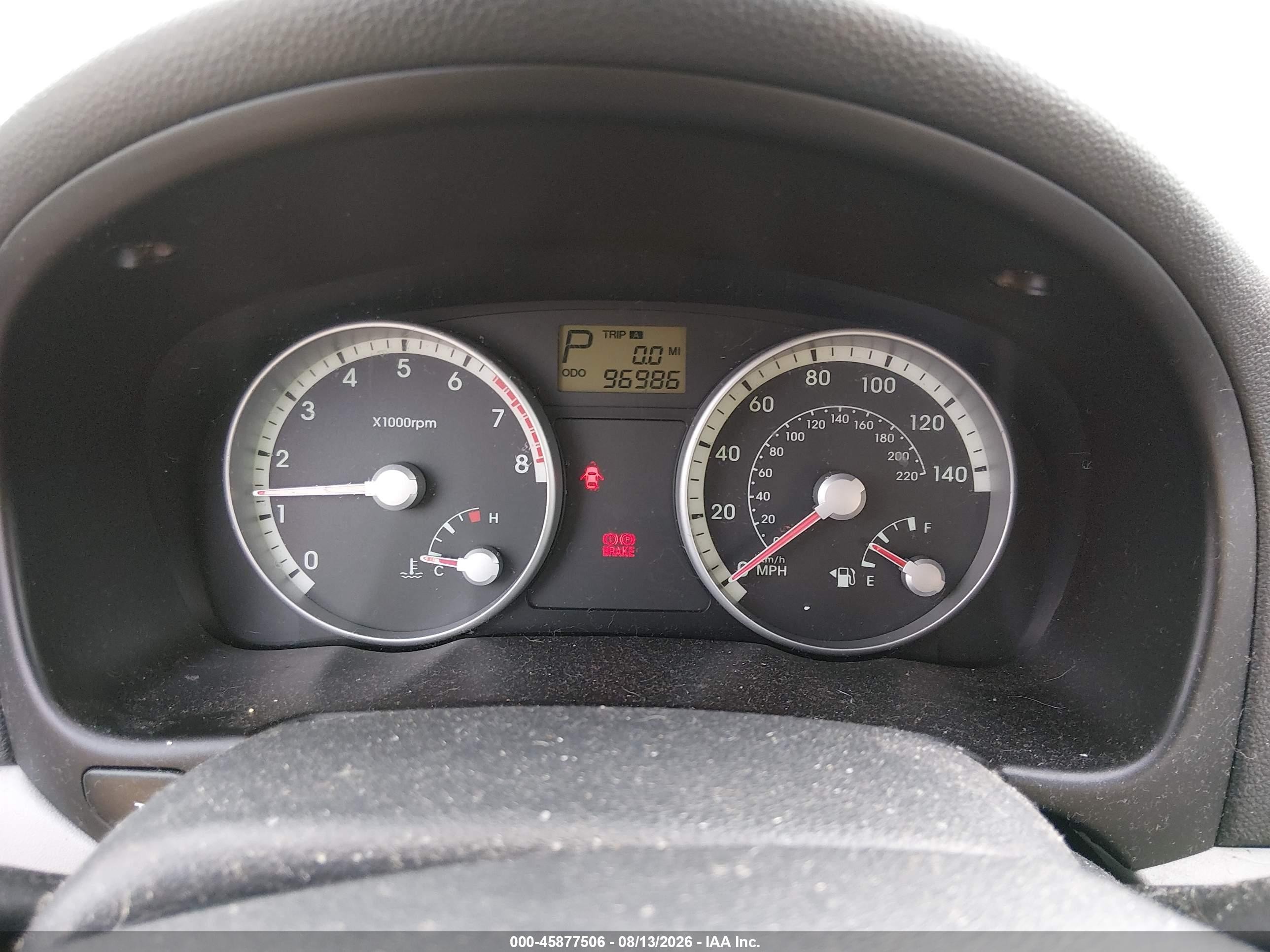 2008 Hyundai Accent Gls White vin: KMHCN46C28U243770