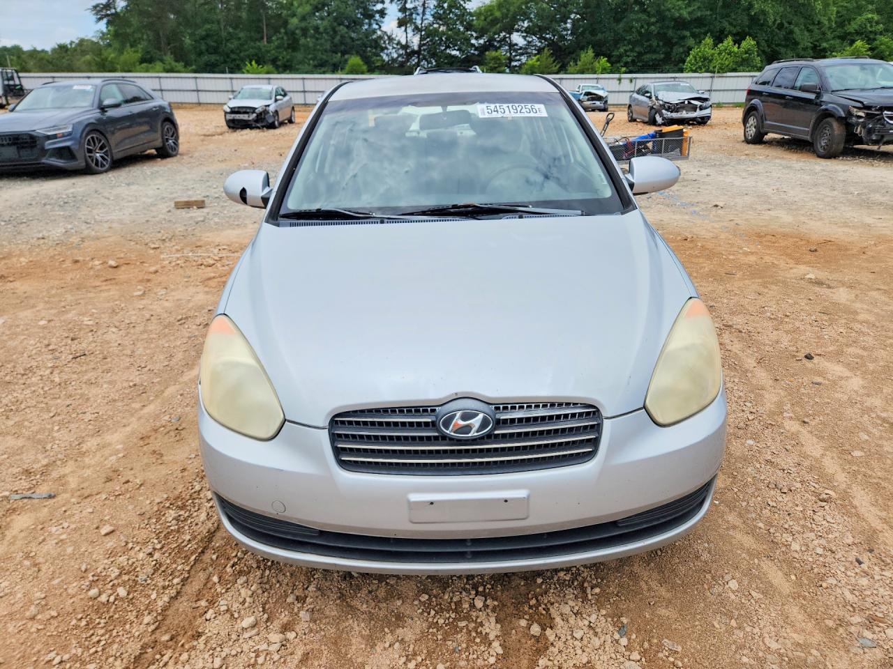2009 Hyundai Accent Gls Серебряный vin: KMHCN46C29U339481
