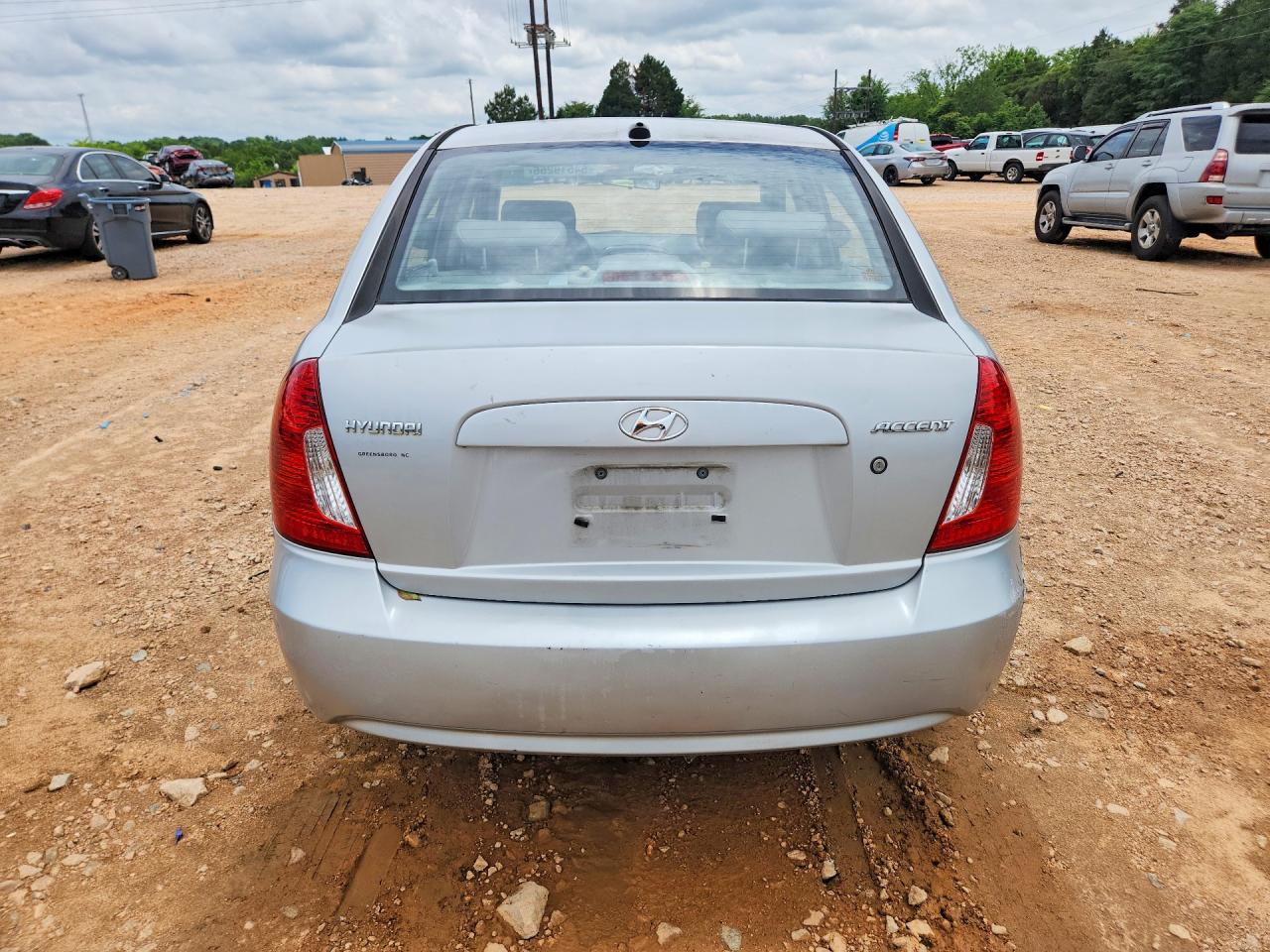 2009 Hyundai Accent Gls Серебряный vin: KMHCN46C29U339481