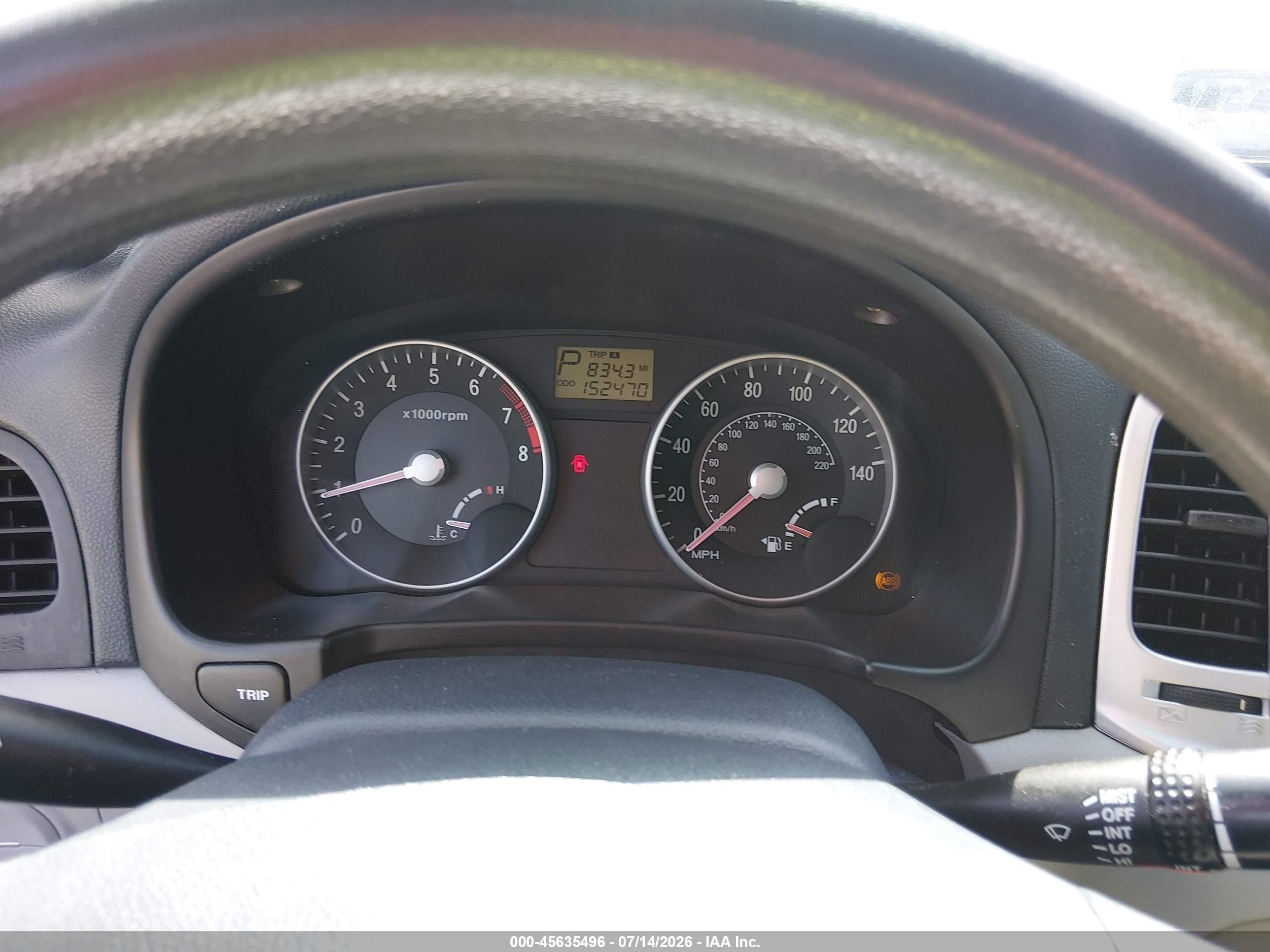 2006 Hyundai Accent Gls Белый vin: KMHCN46C36U033594