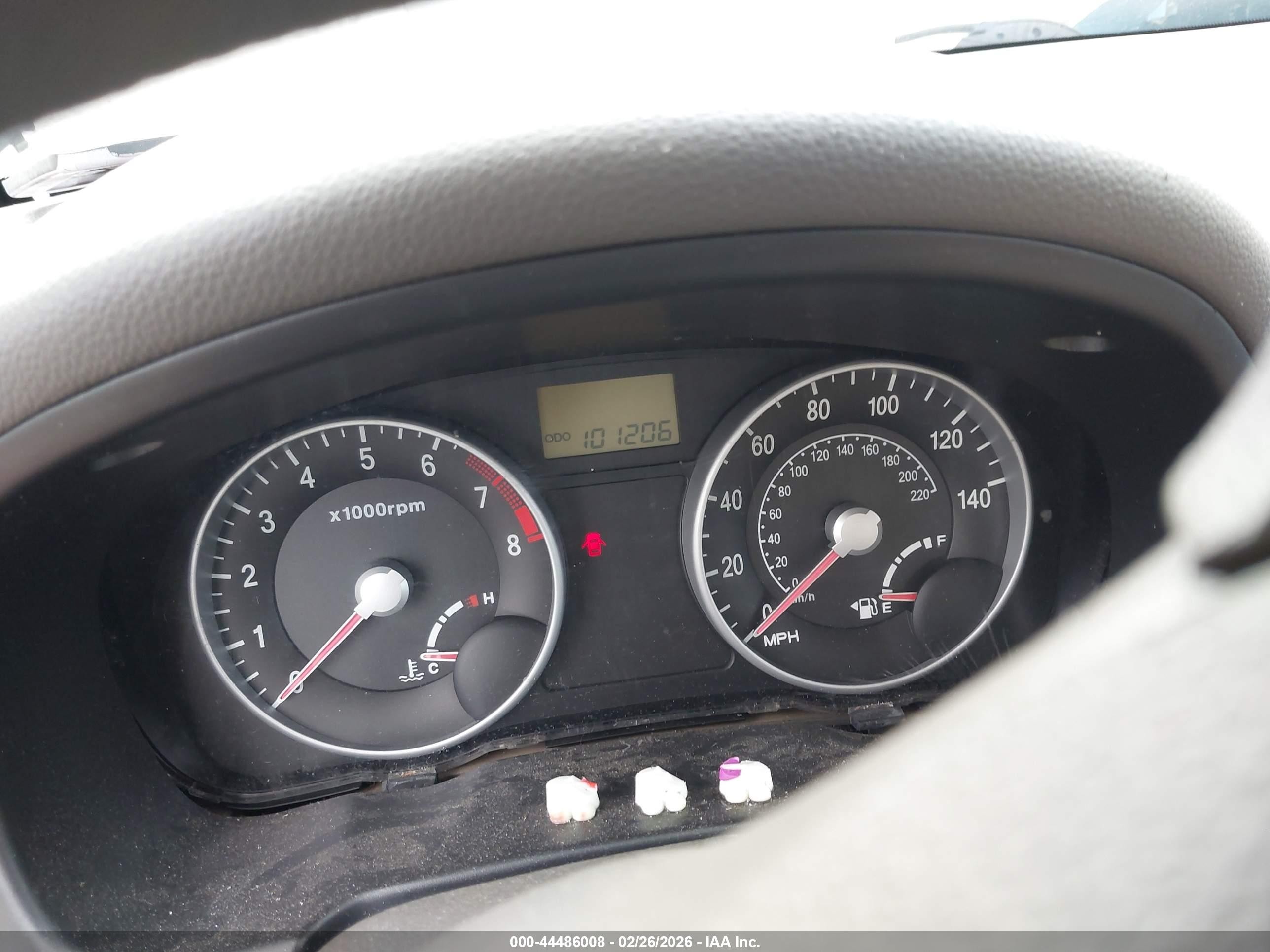 2007 Hyundai Accent Gls Light Blue vin: KMHCN46C37U088077