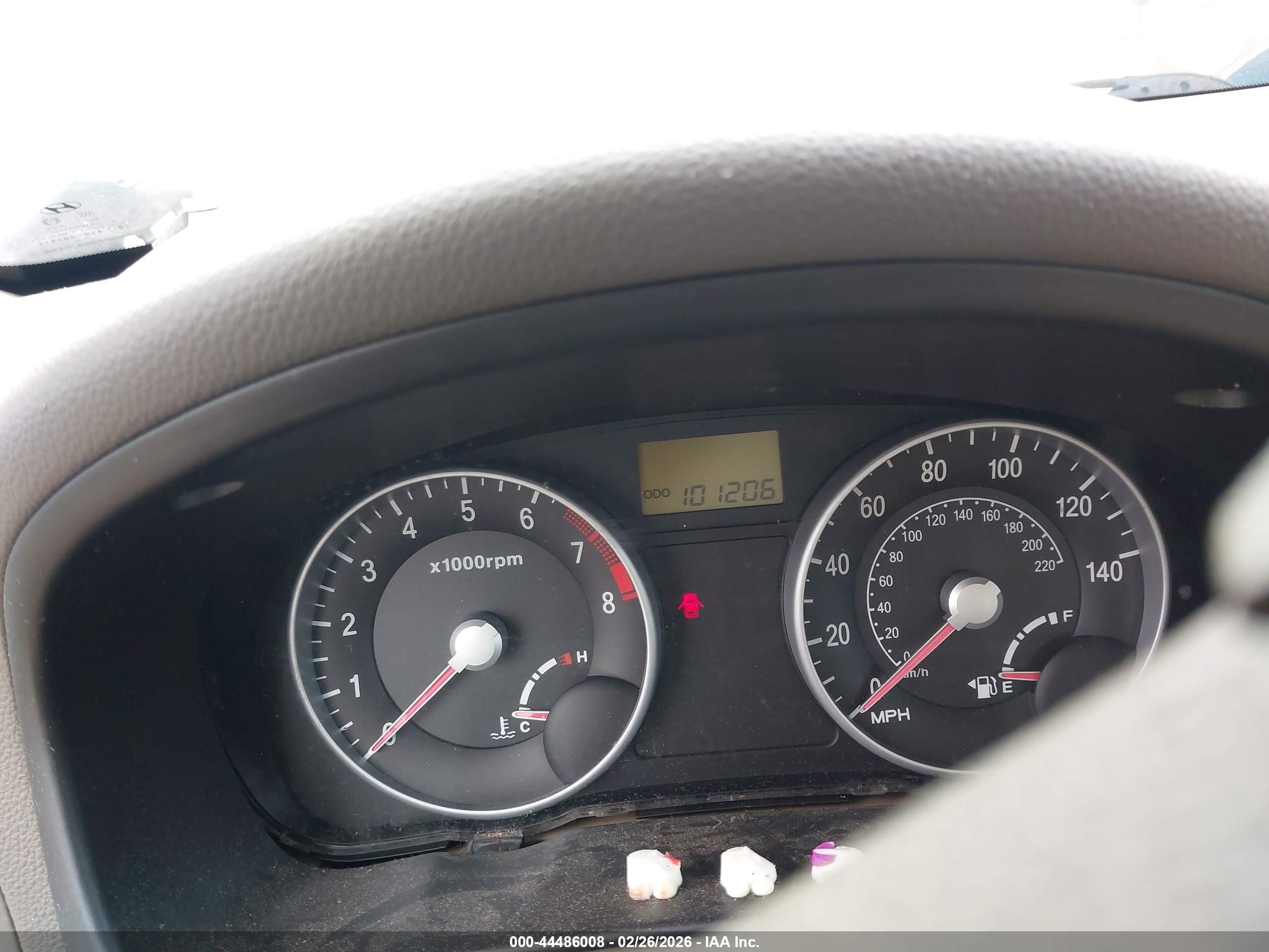 2007 Hyundai Accent Gls Light Blue vin: KMHCN46C37U088077