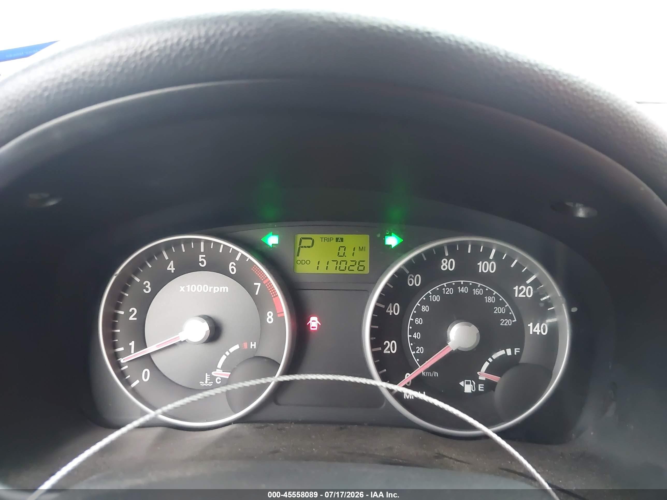 2007 Hyundai Accent Gls Maroon vin: KMHCN46C37U157320