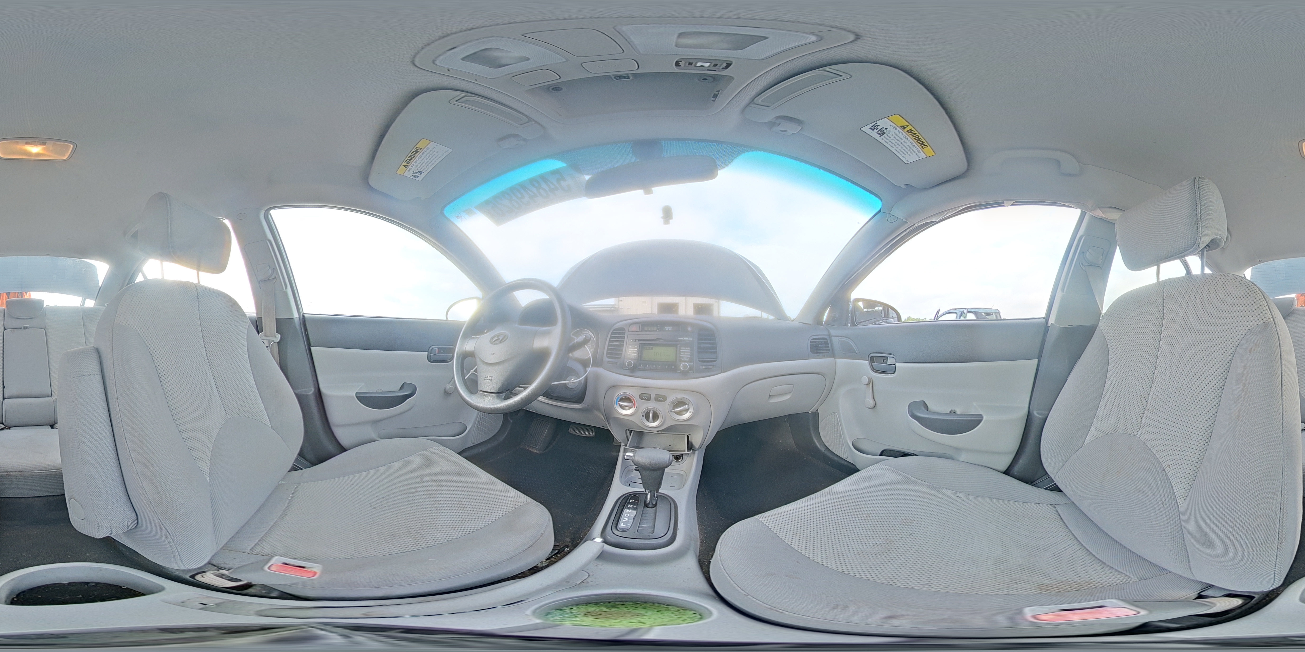 2009 Hyundai Accent Gls Gray vin: KMHCN46C39U299864