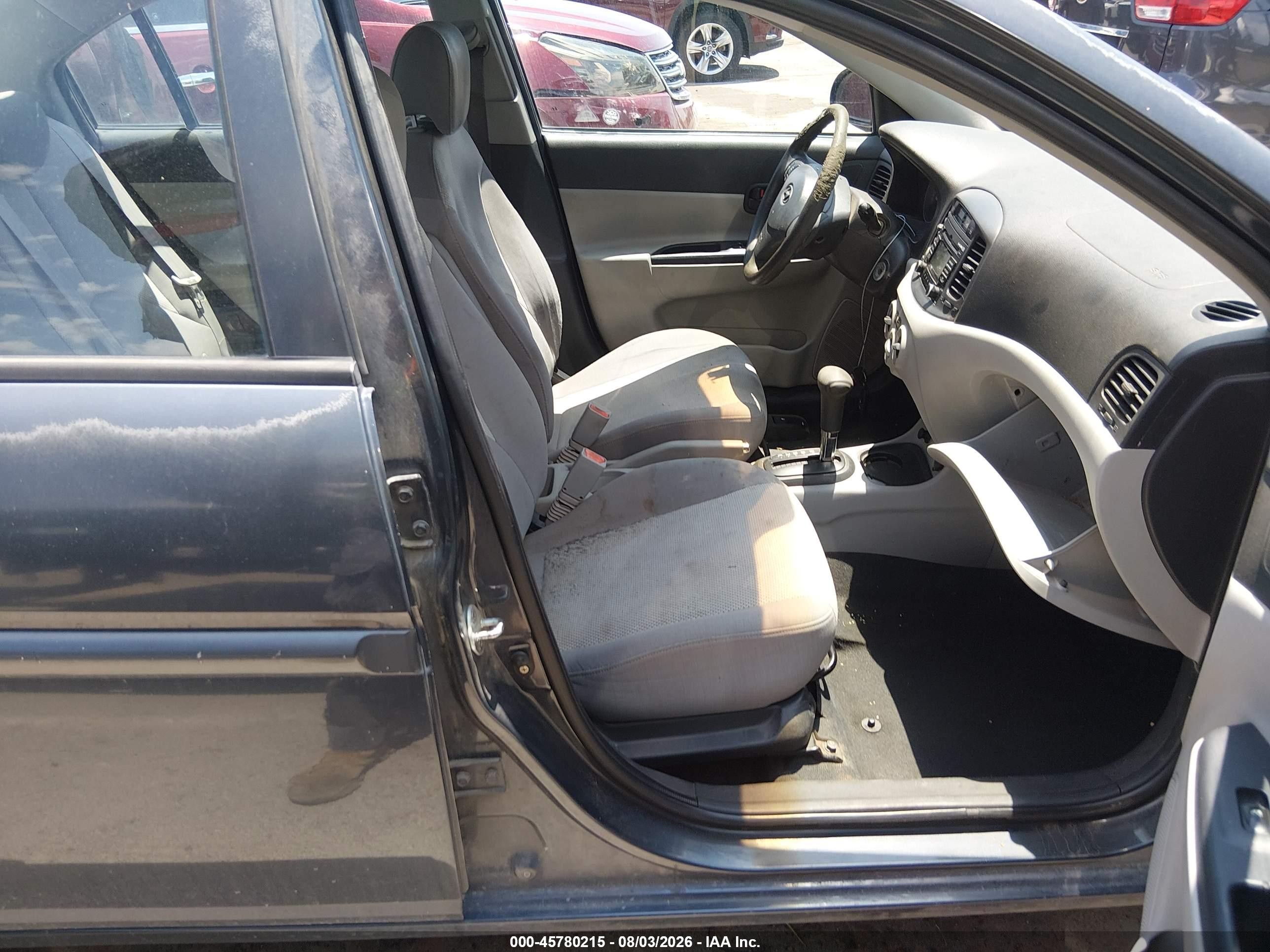 2009 Hyundai Accent Gls Blue vin: KMHCN46C39U327971