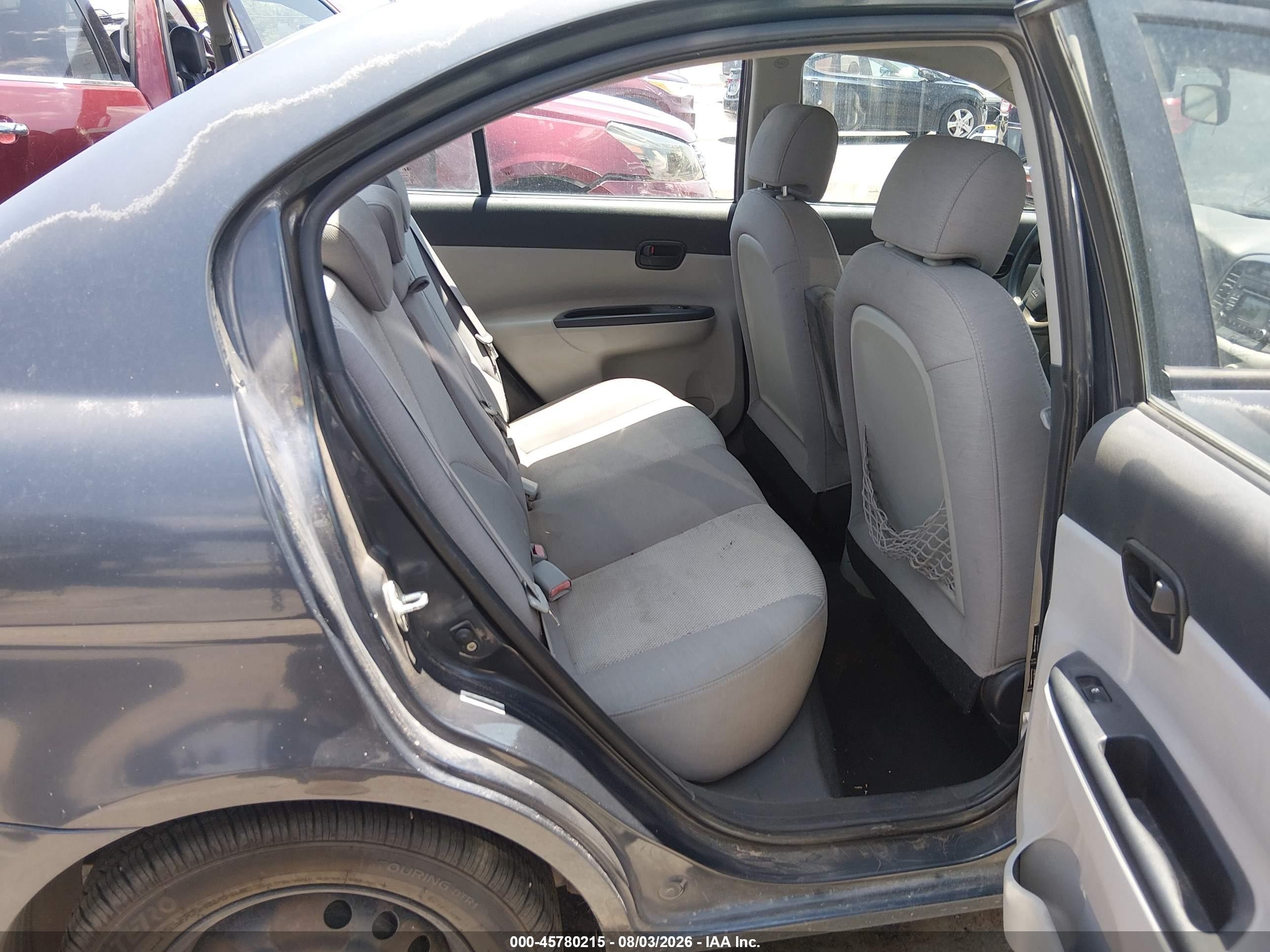 2009 Hyundai Accent Gls Blue vin: KMHCN46C39U327971