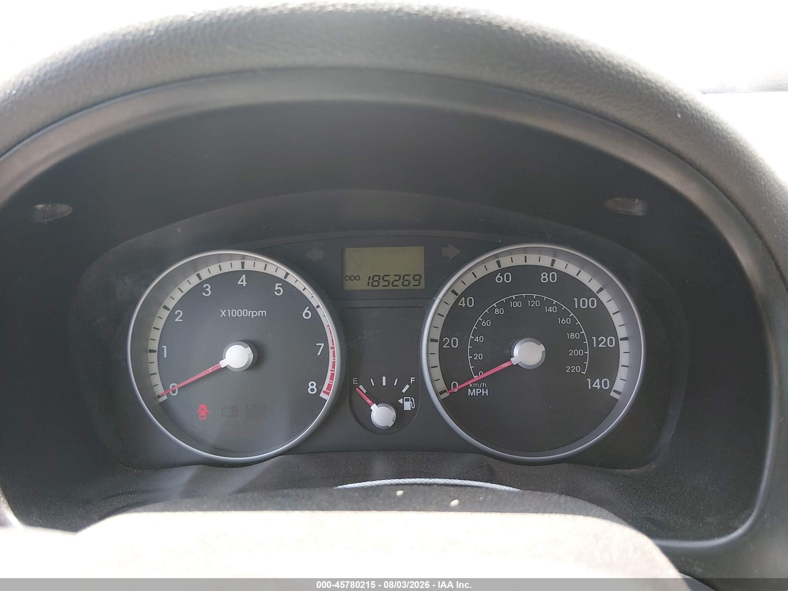 2009 Hyundai Accent Gls Blue vin: KMHCN46C39U327971