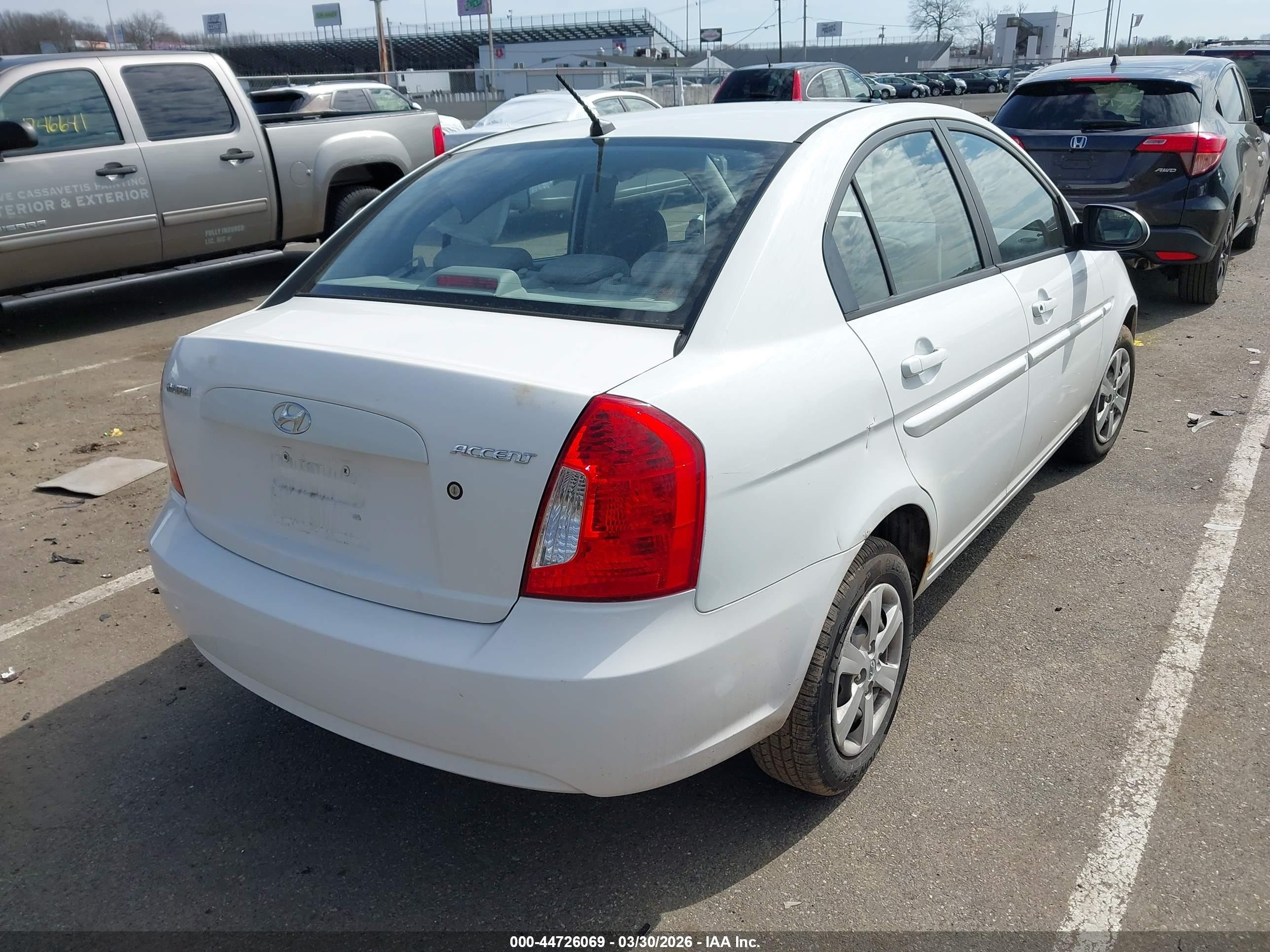 2009 Hyundai Accent Gls Black vin: KMHCN46C39U372005