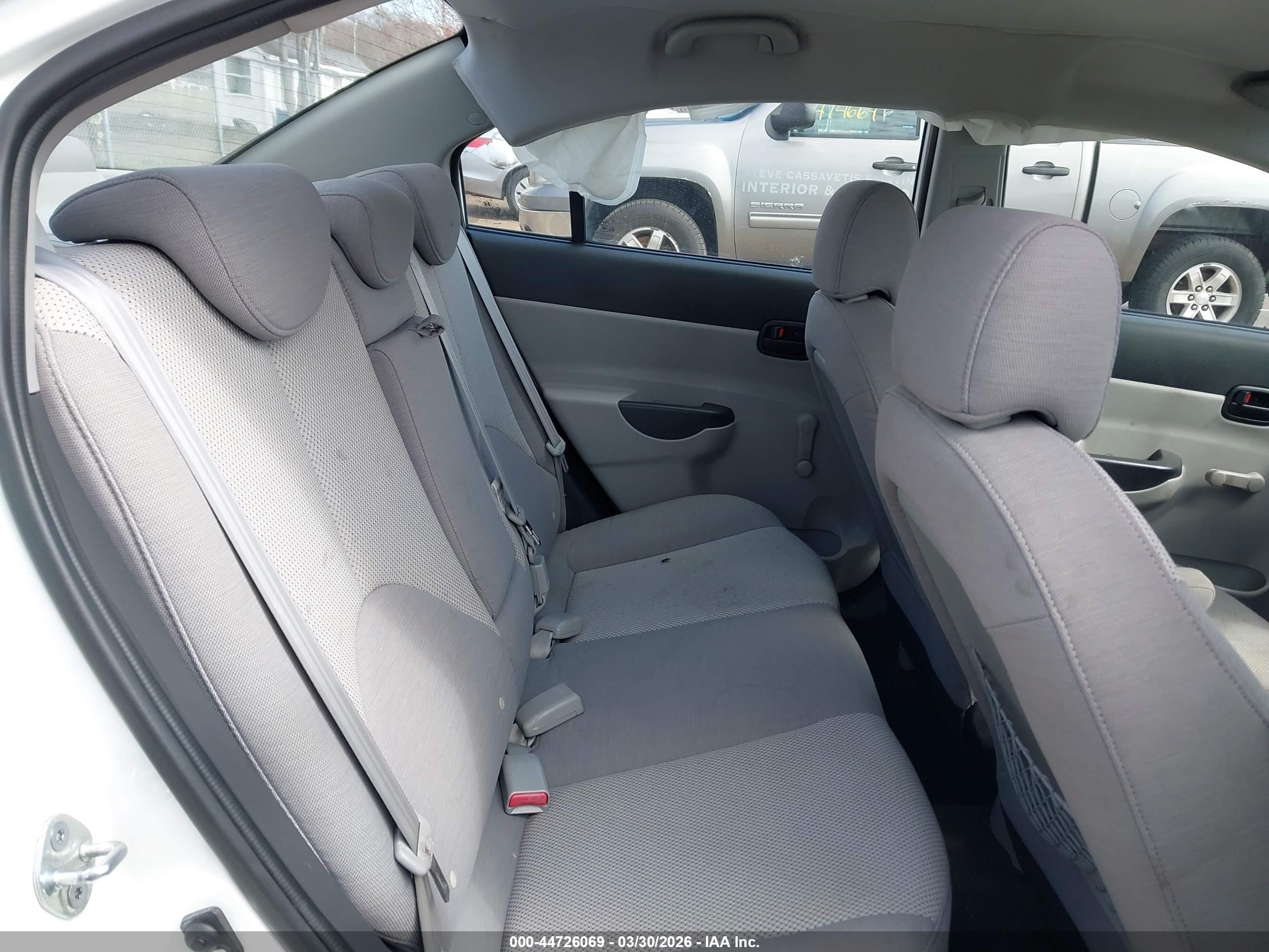 2009 Hyundai Accent Gls Black vin: KMHCN46C39U372005