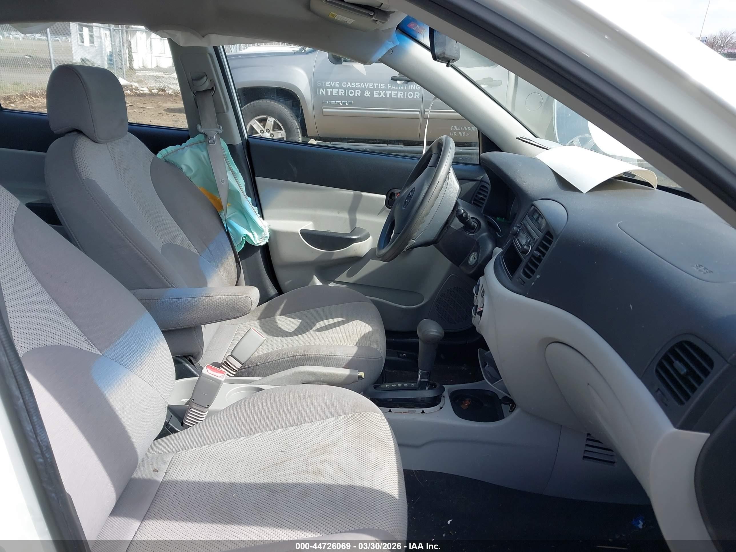 2009 Hyundai Accent Gls Black vin: KMHCN46C39U372005