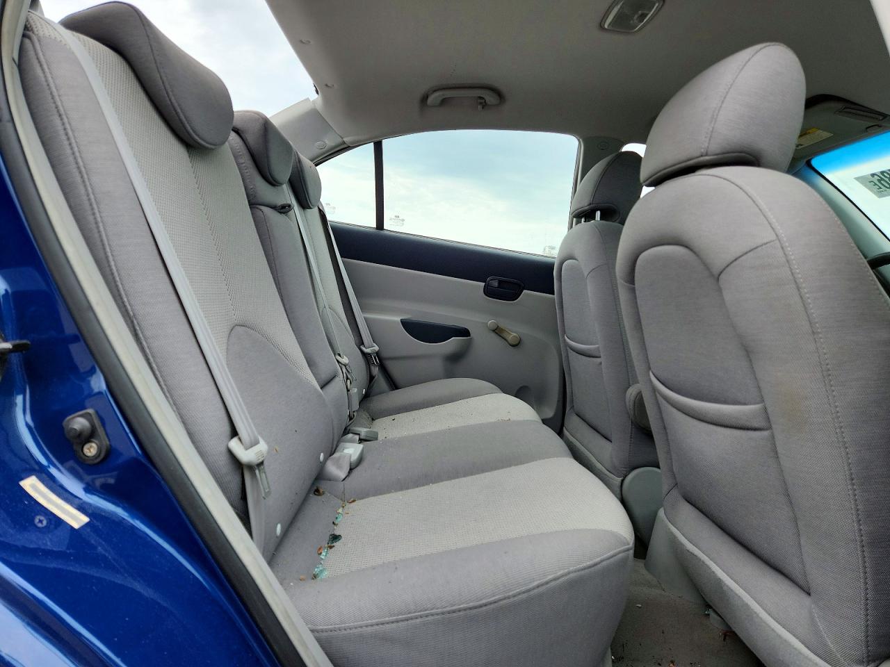 2006 Hyundai Accent Gls Blue vin: KMHCN46C46U013385
