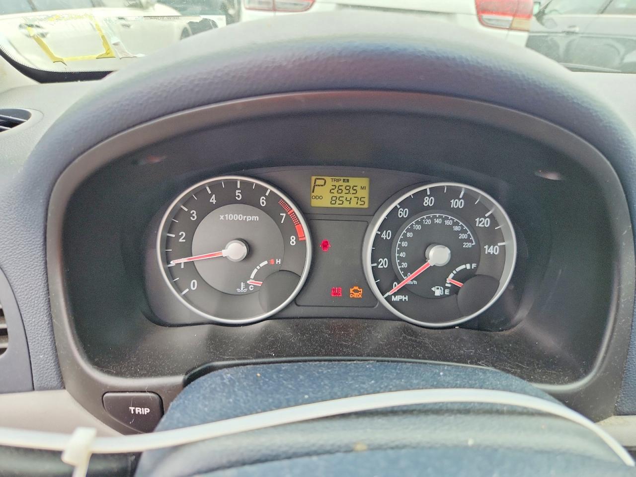 2006 Hyundai Accent Gls Blue vin: KMHCN46C46U013385
