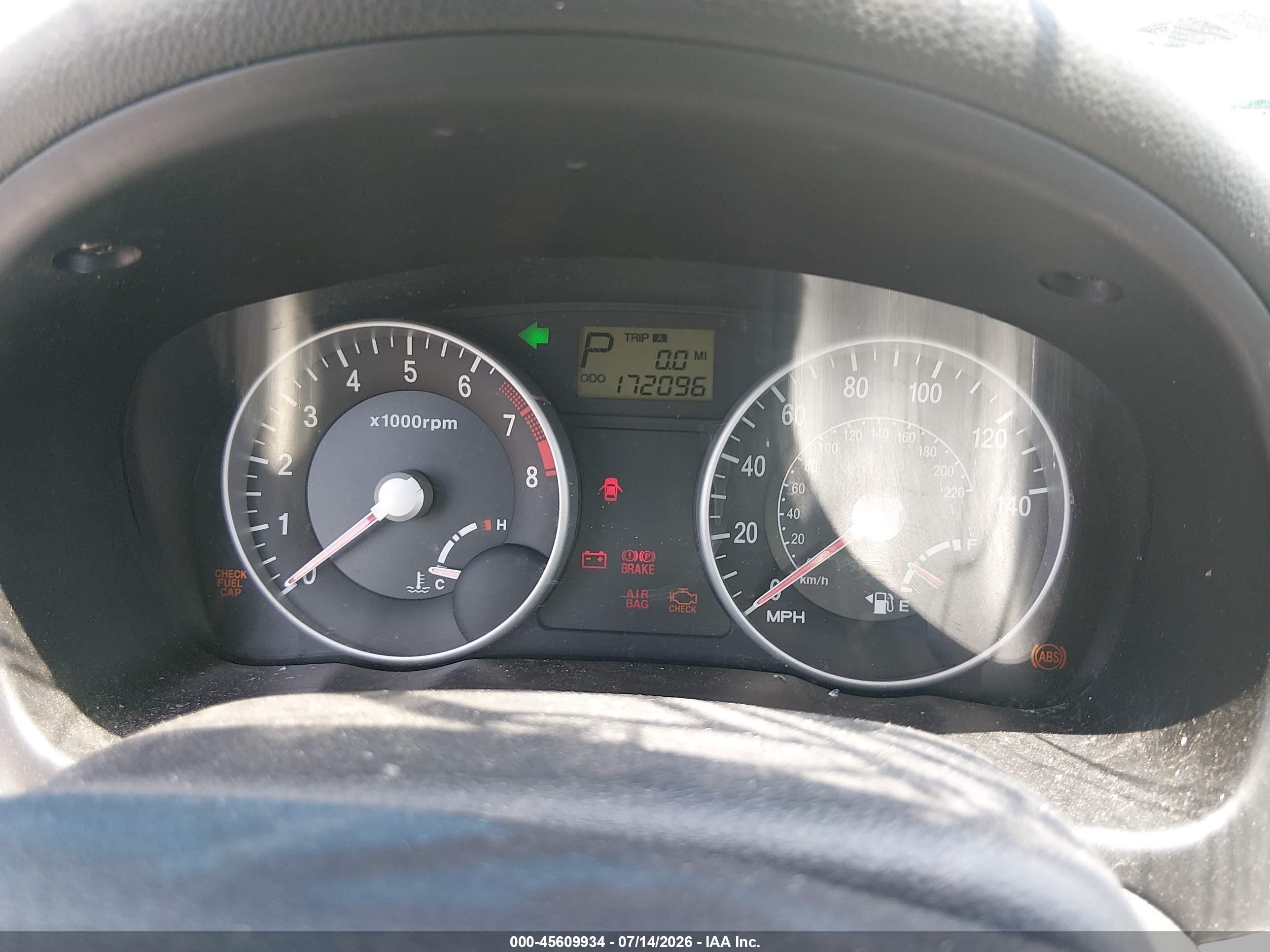 2007 Hyundai Accent Gls Silver vin: KMHCN46C47U121362