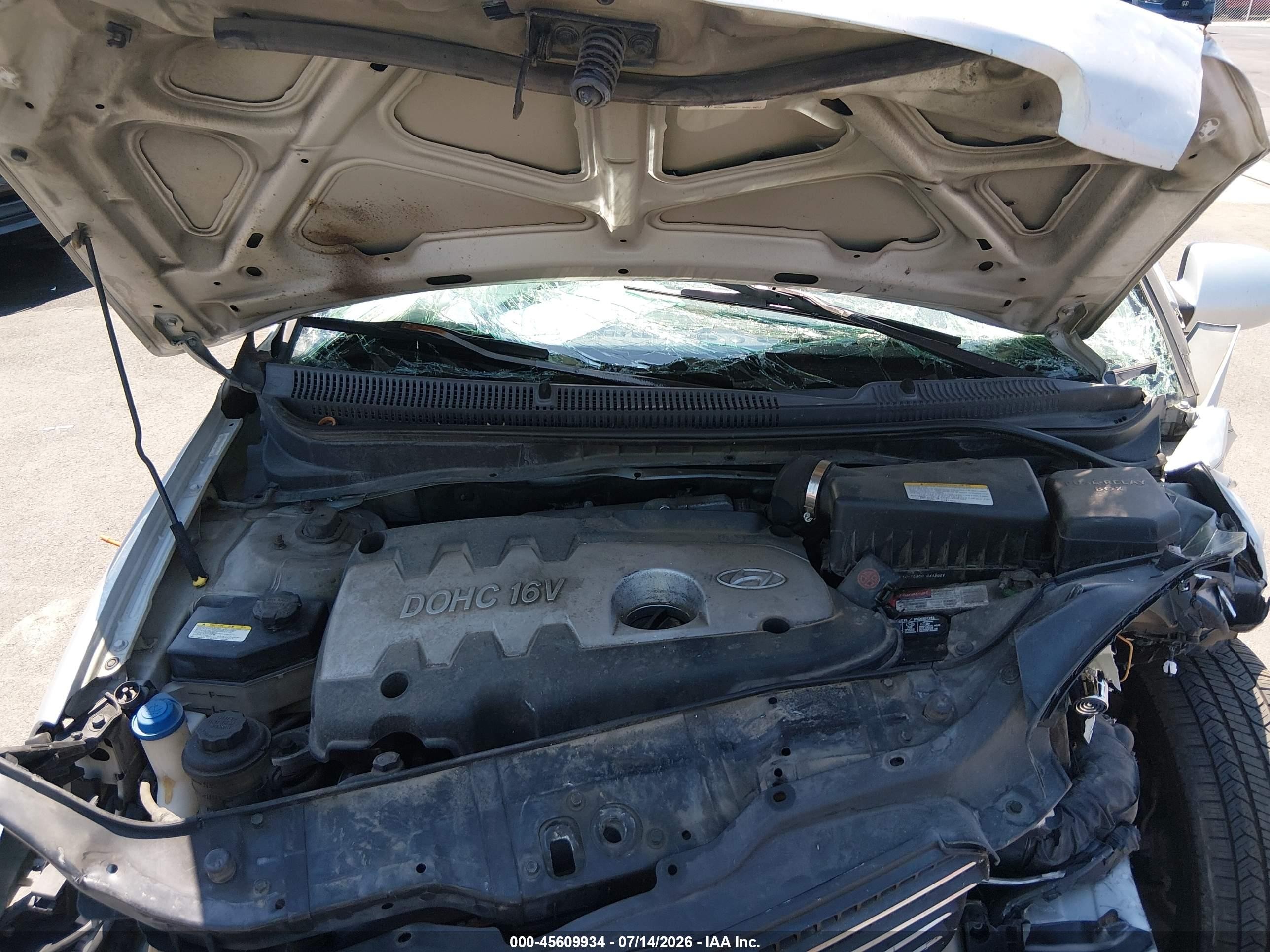 2007 Hyundai Accent Gls Silver vin: KMHCN46C47U121362