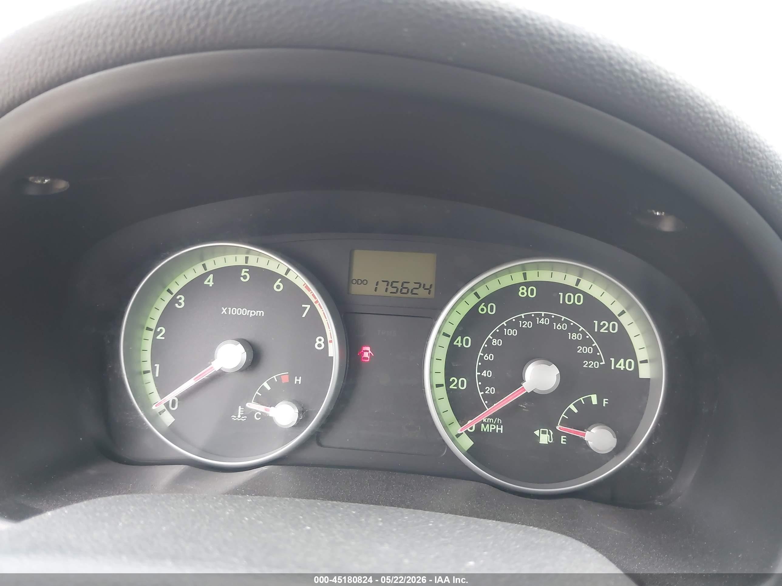 2008 Hyundai Accent Gls Blue vin: KMHCN46C48U210186