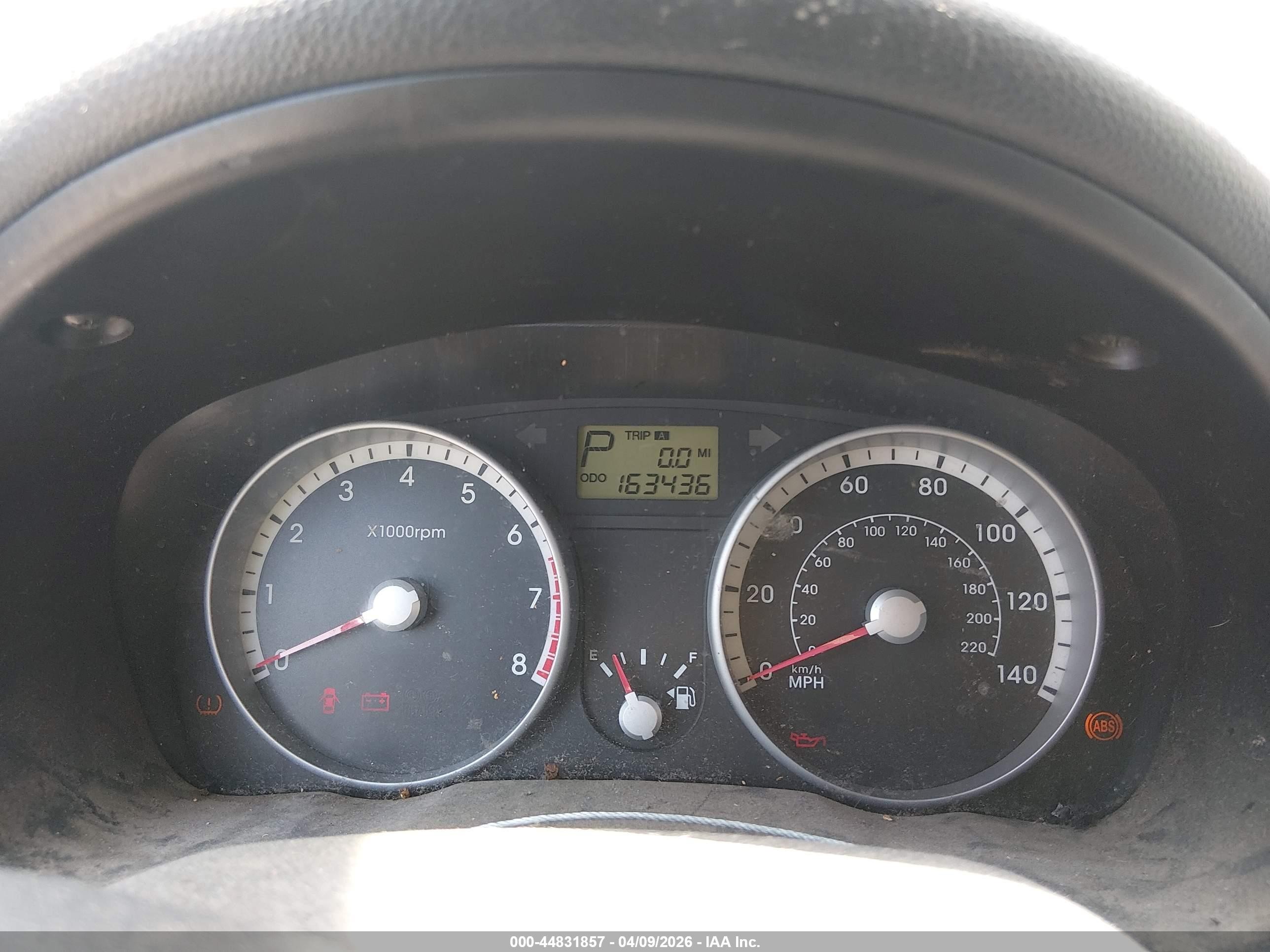 2009 Hyundai Accent Gls Blue vin: KMHCN46C49U328076