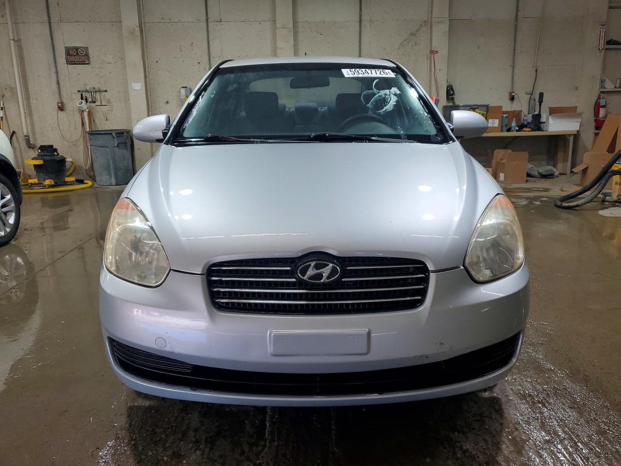 2009 Hyundai Accent Gls Silver vin: KMHCN46C49U349316