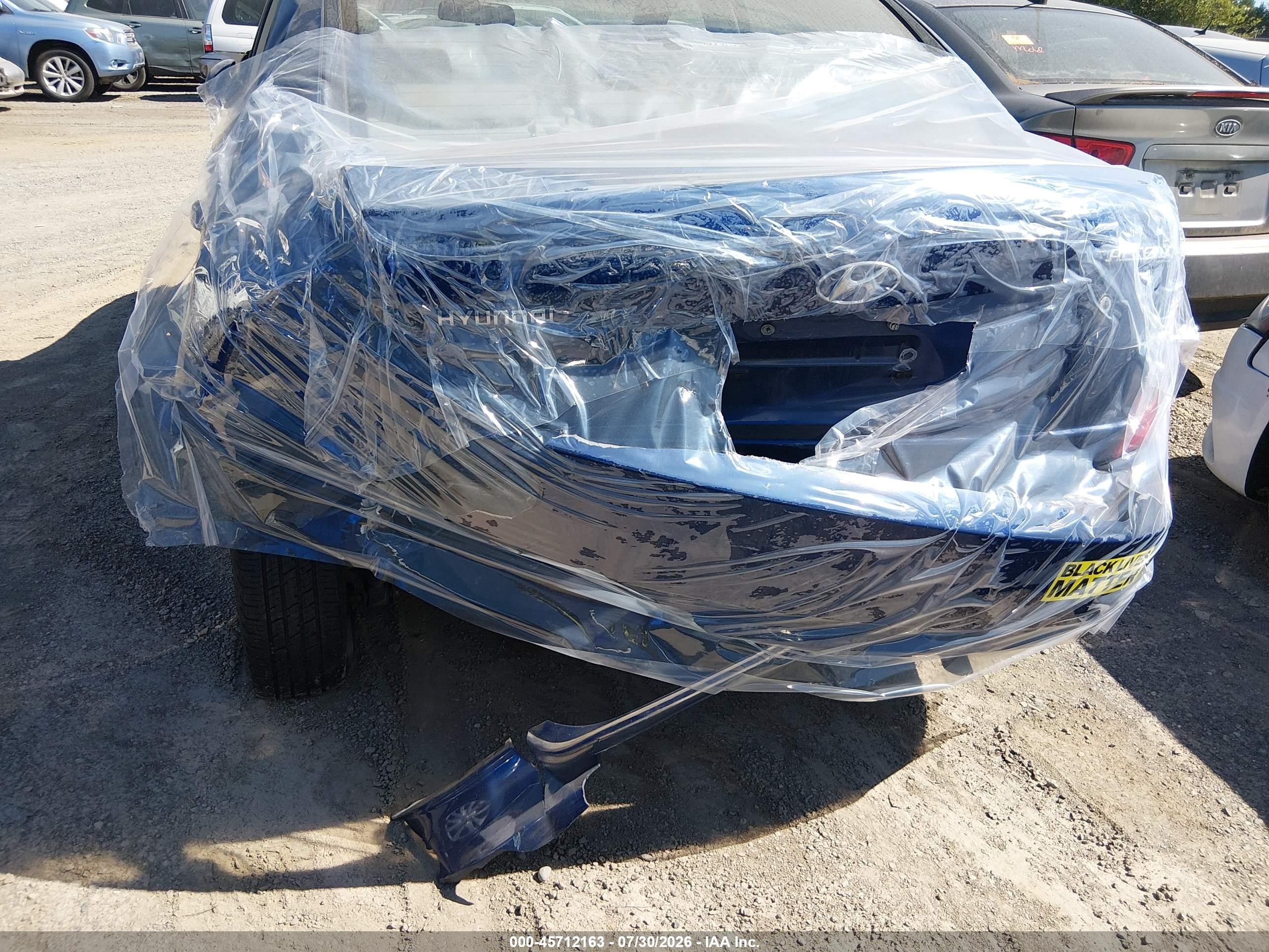 2006 Hyundai Accent Gls Blue vin: KMHCN46C56U008261