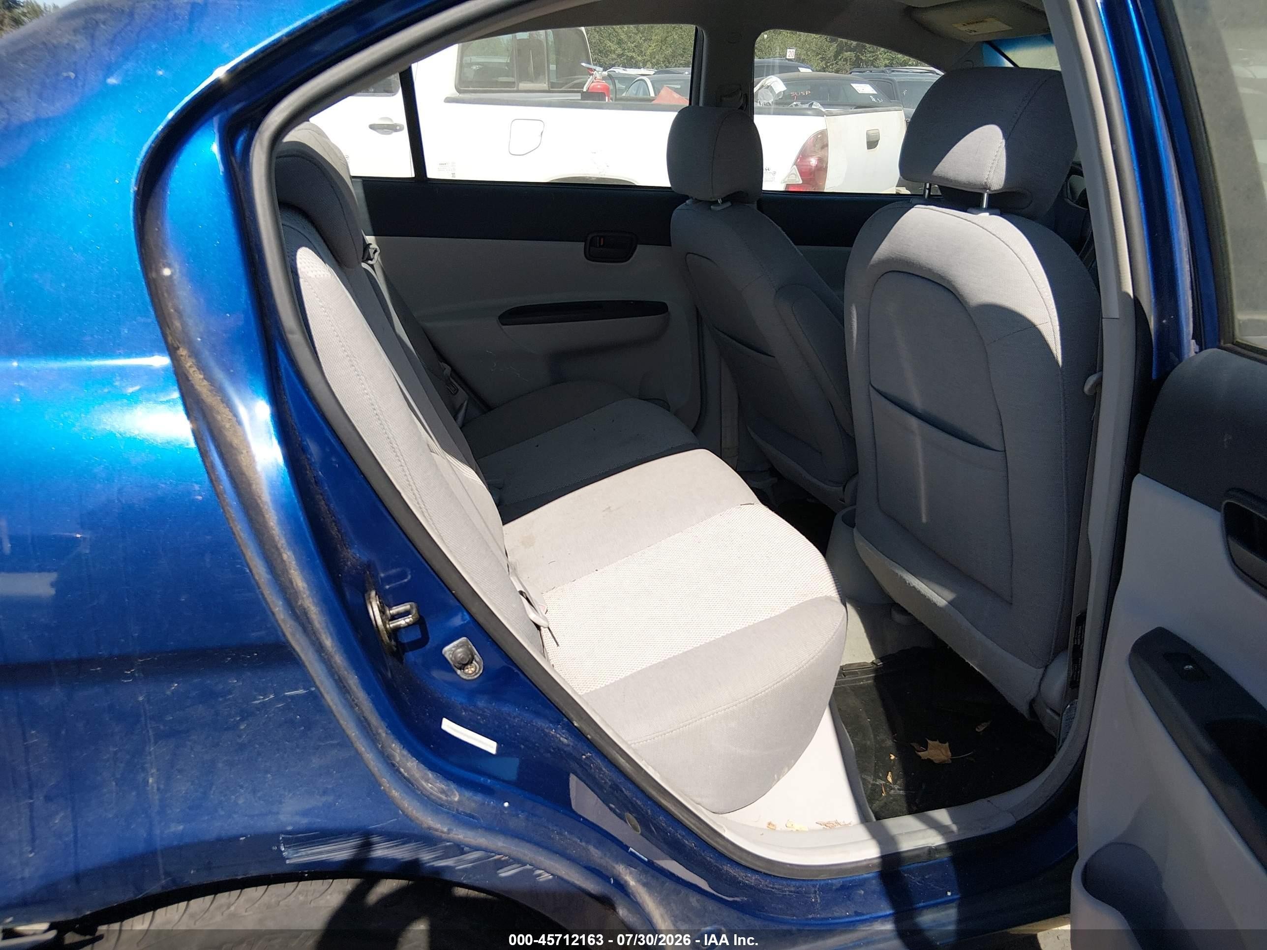 2006 Hyundai Accent Gls Blue vin: KMHCN46C56U008261