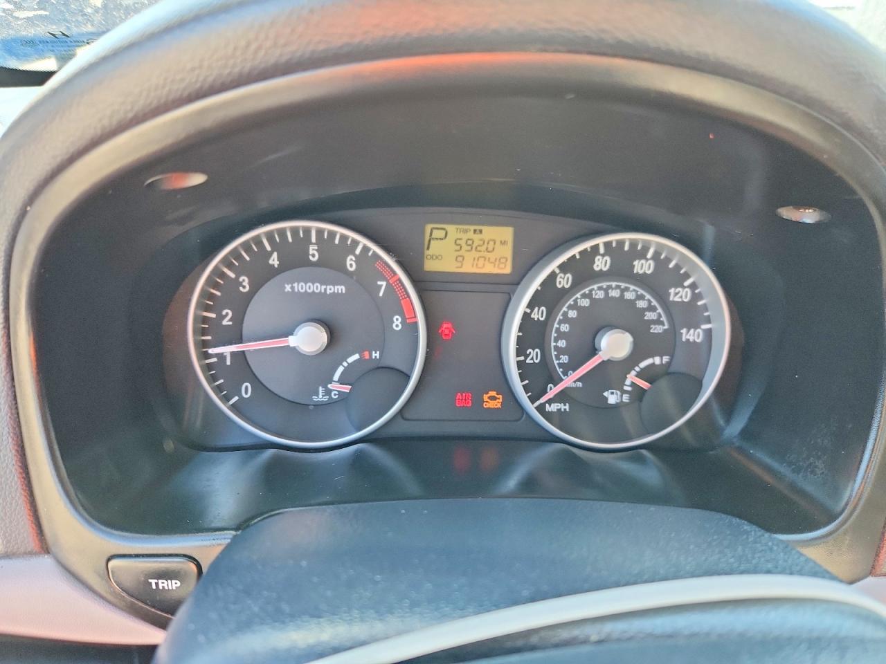2007 Hyundai Accent Gls Blue vin: KMHCN46C57U075654