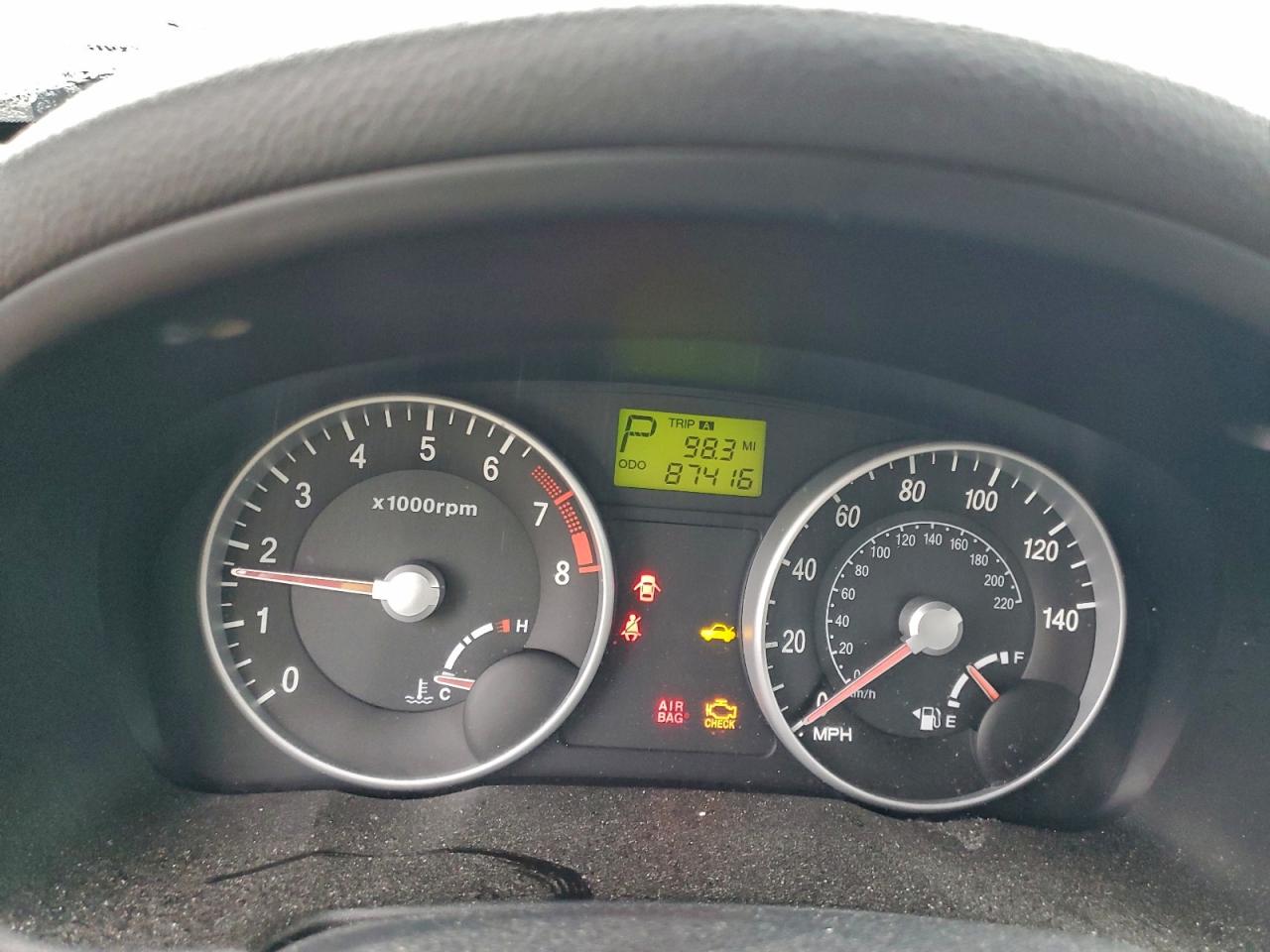 2007 Hyundai Accent Gls Синий vin: KMHCN46C57U152961