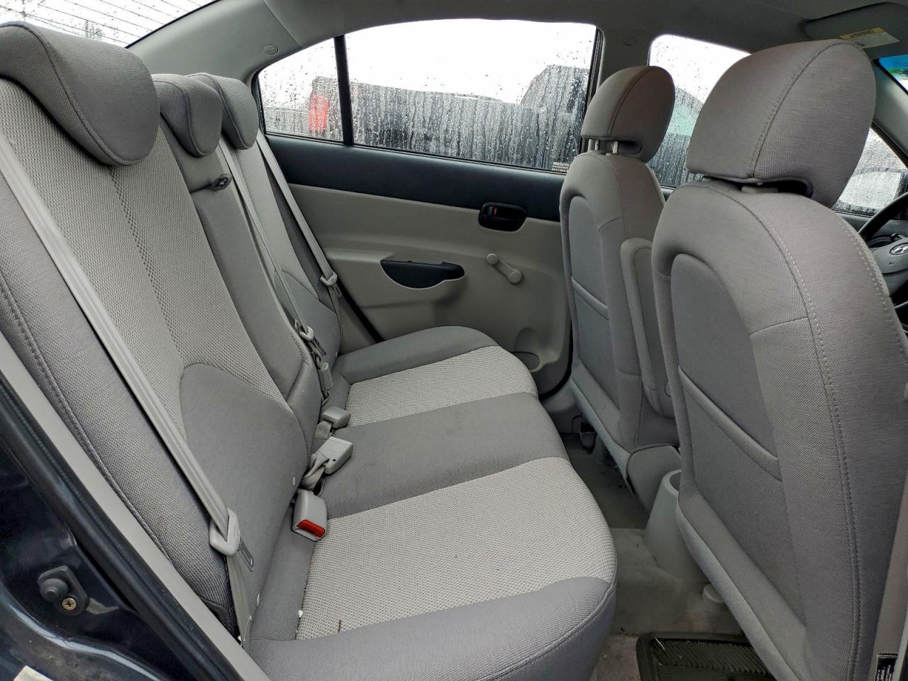 2007 Hyundai Accent Gls Синий vin: KMHCN46C57U152961