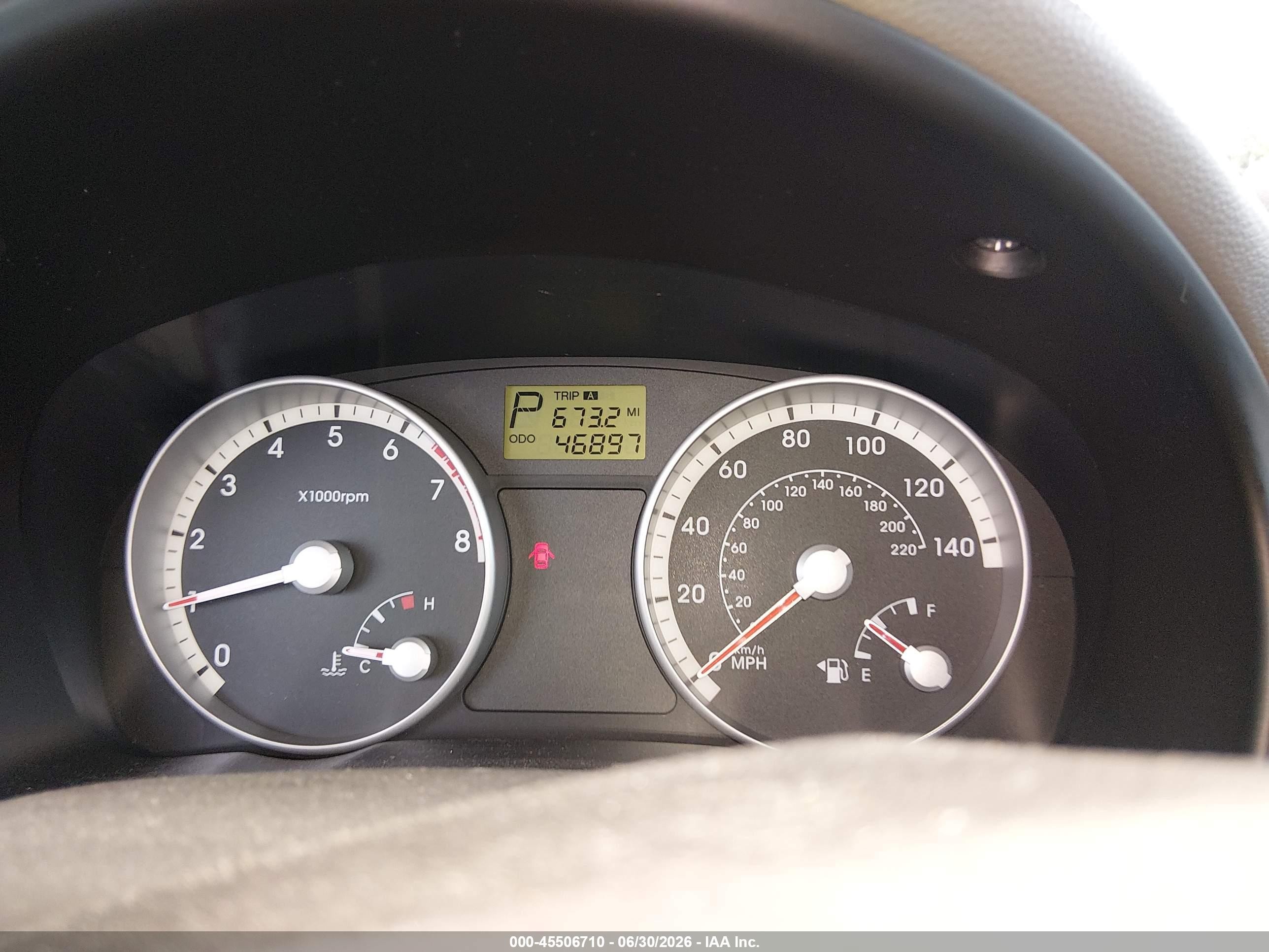 2008 Hyundai Accent Gls Burgundy vin: KMHCN46C58U275919