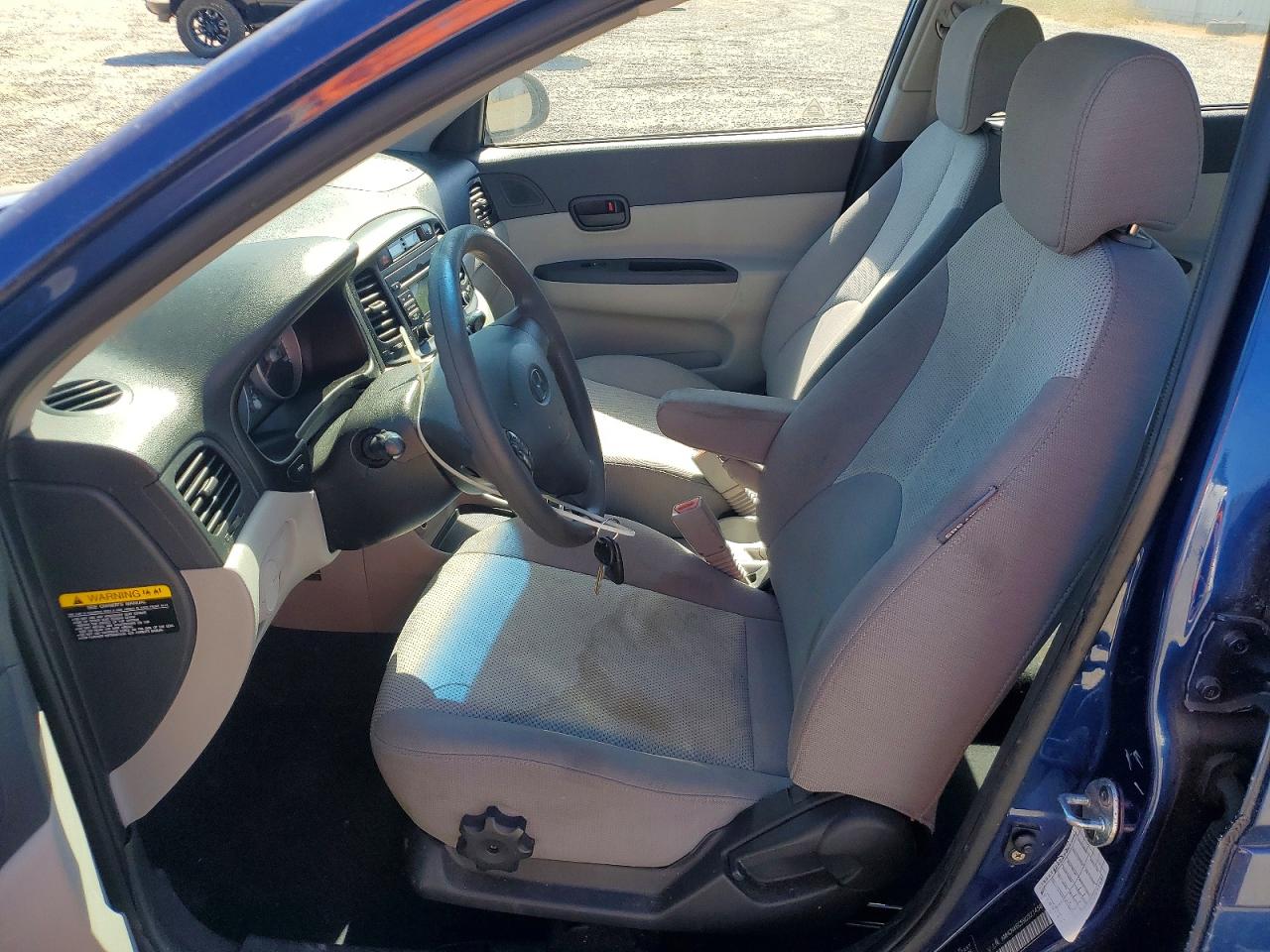 2009 Hyundai Accent Gls Blue vin: KMHCN46C59U321458
