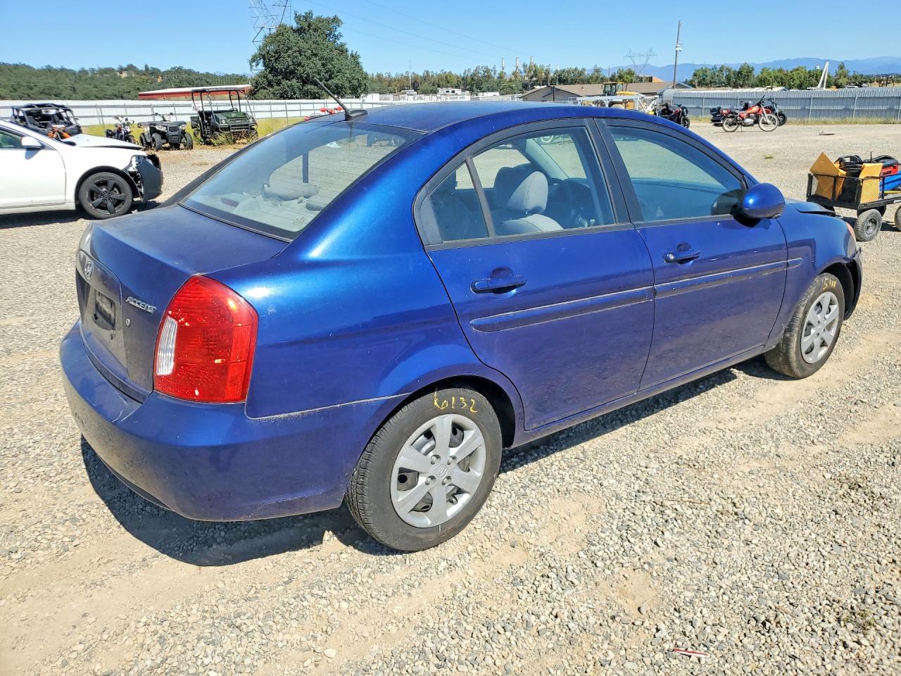 2009 Hyundai Accent Gls Blue vin: KMHCN46C59U321458
