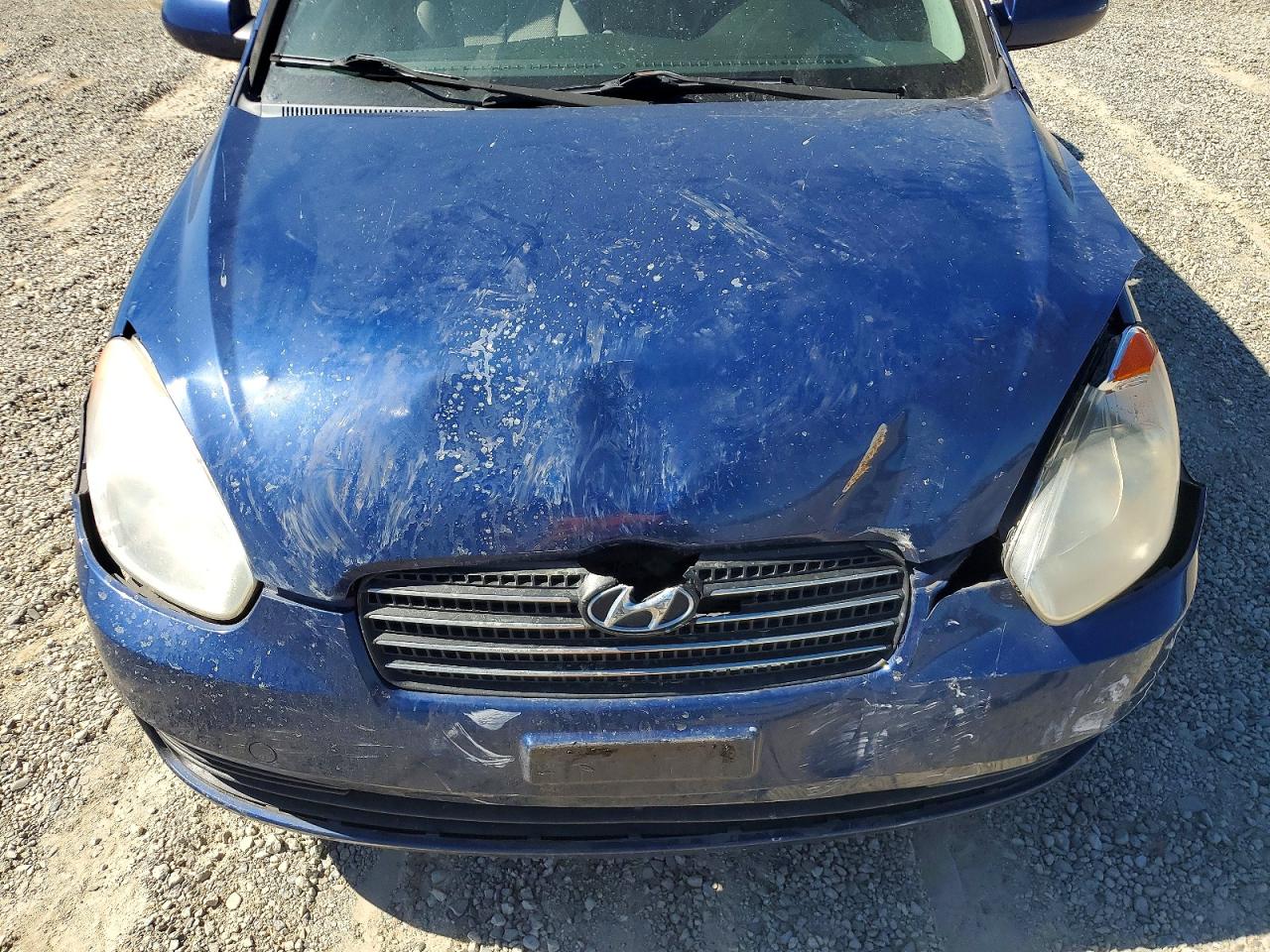 2009 Hyundai Accent Gls Blue vin: KMHCN46C59U321458