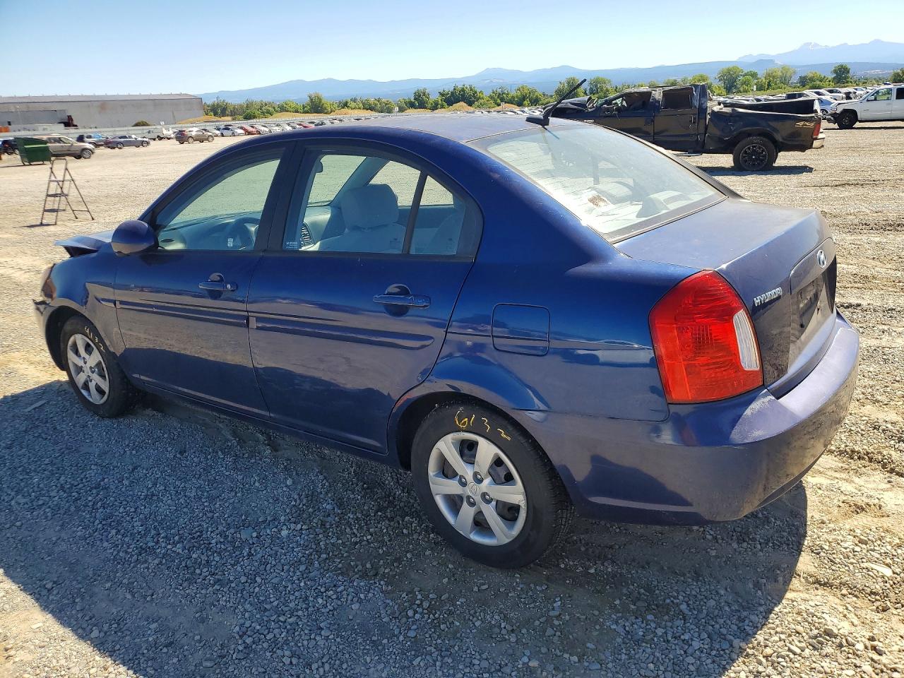 2009 Hyundai Accent Gls Blue vin: KMHCN46C59U321458