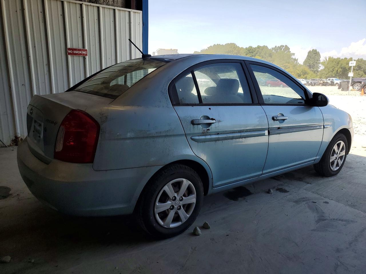 2009 Hyundai Accent Gls Blue vin: KMHCN46C59U346506