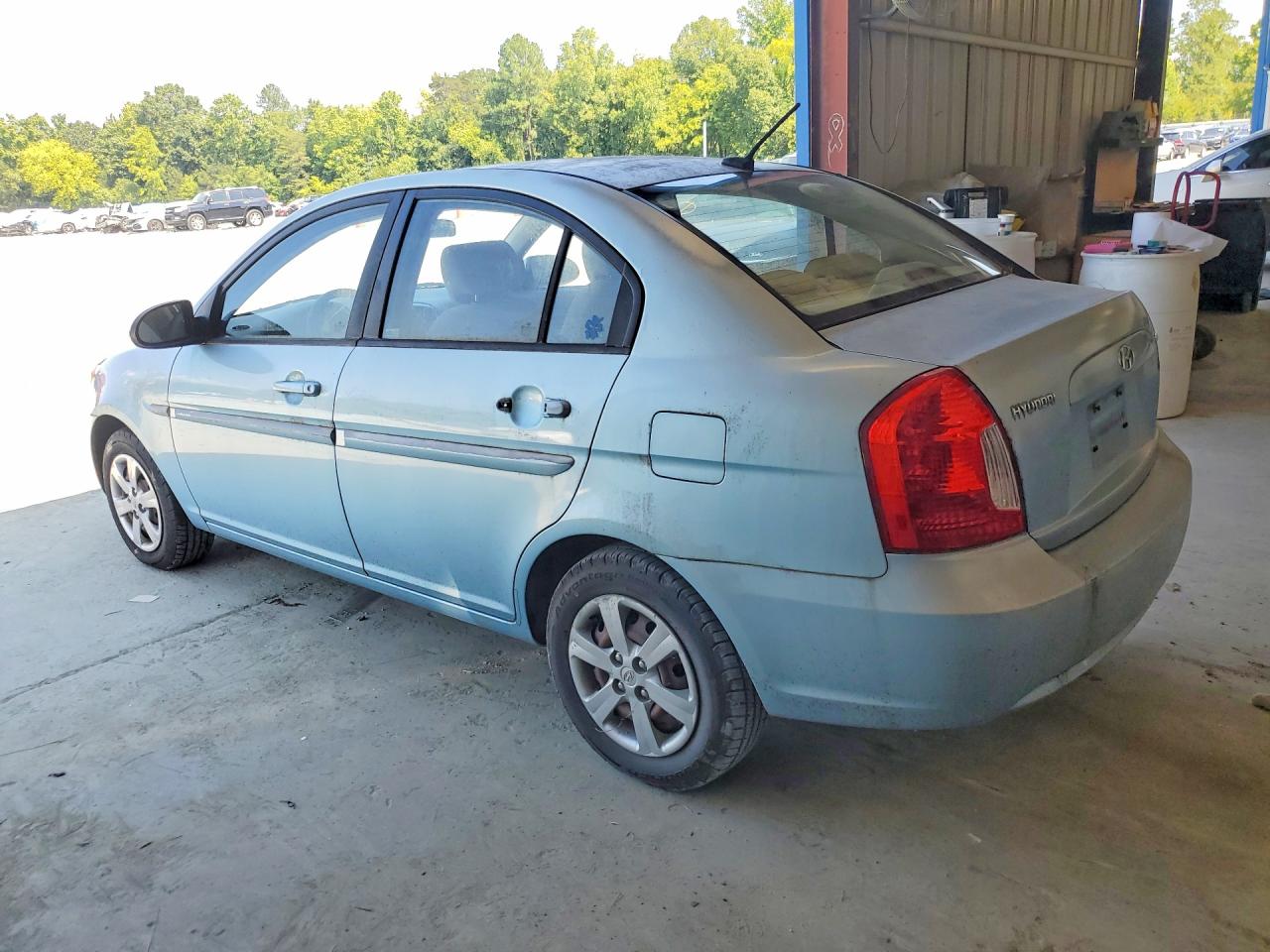 2009 Hyundai Accent Gls Blue vin: KMHCN46C59U346506