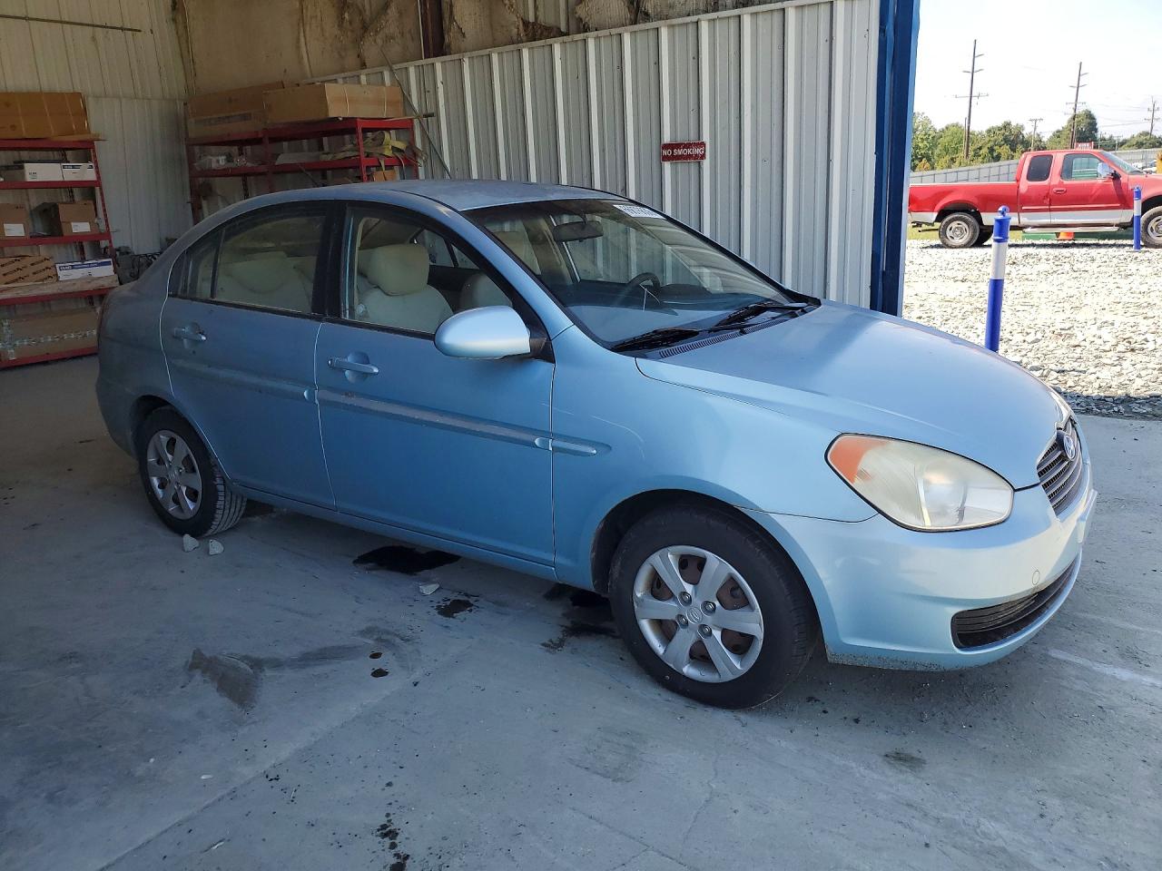 2009 Hyundai Accent Gls Blue vin: KMHCN46C59U346506