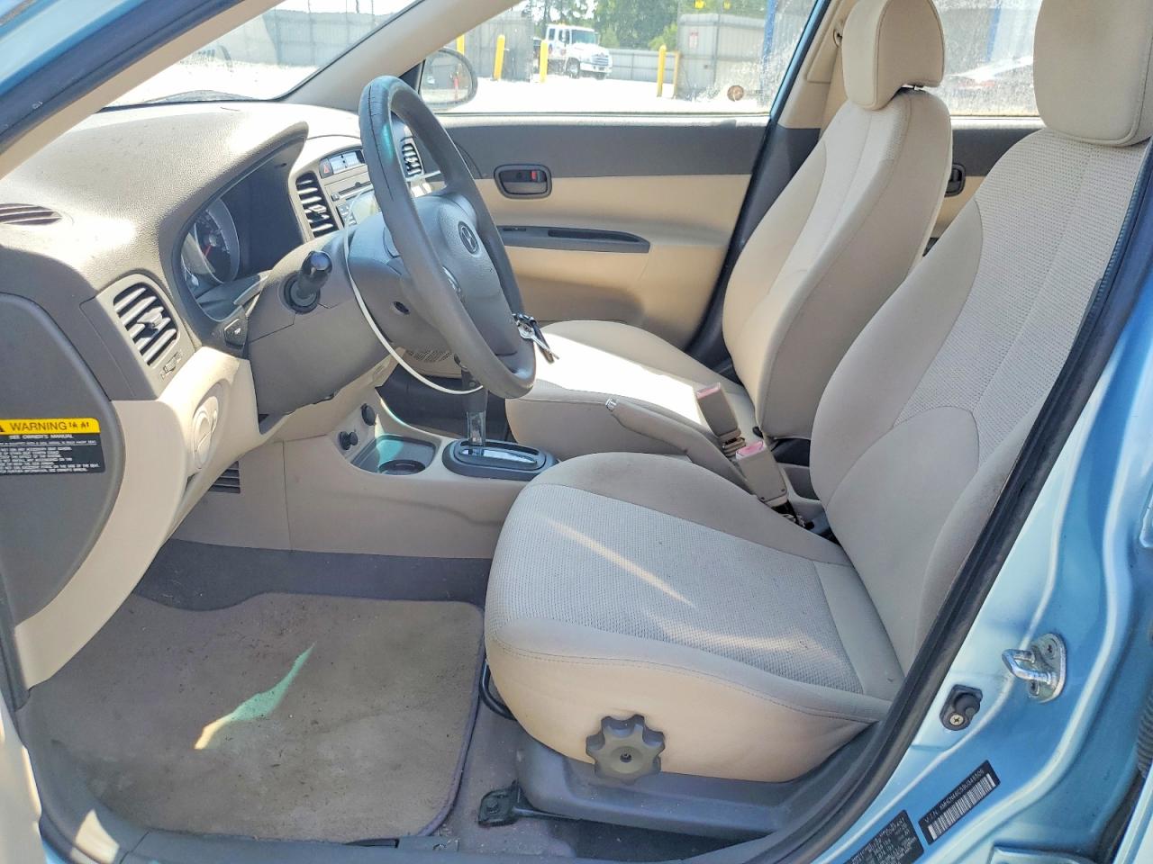 2009 Hyundai Accent Gls Blue vin: KMHCN46C59U346506