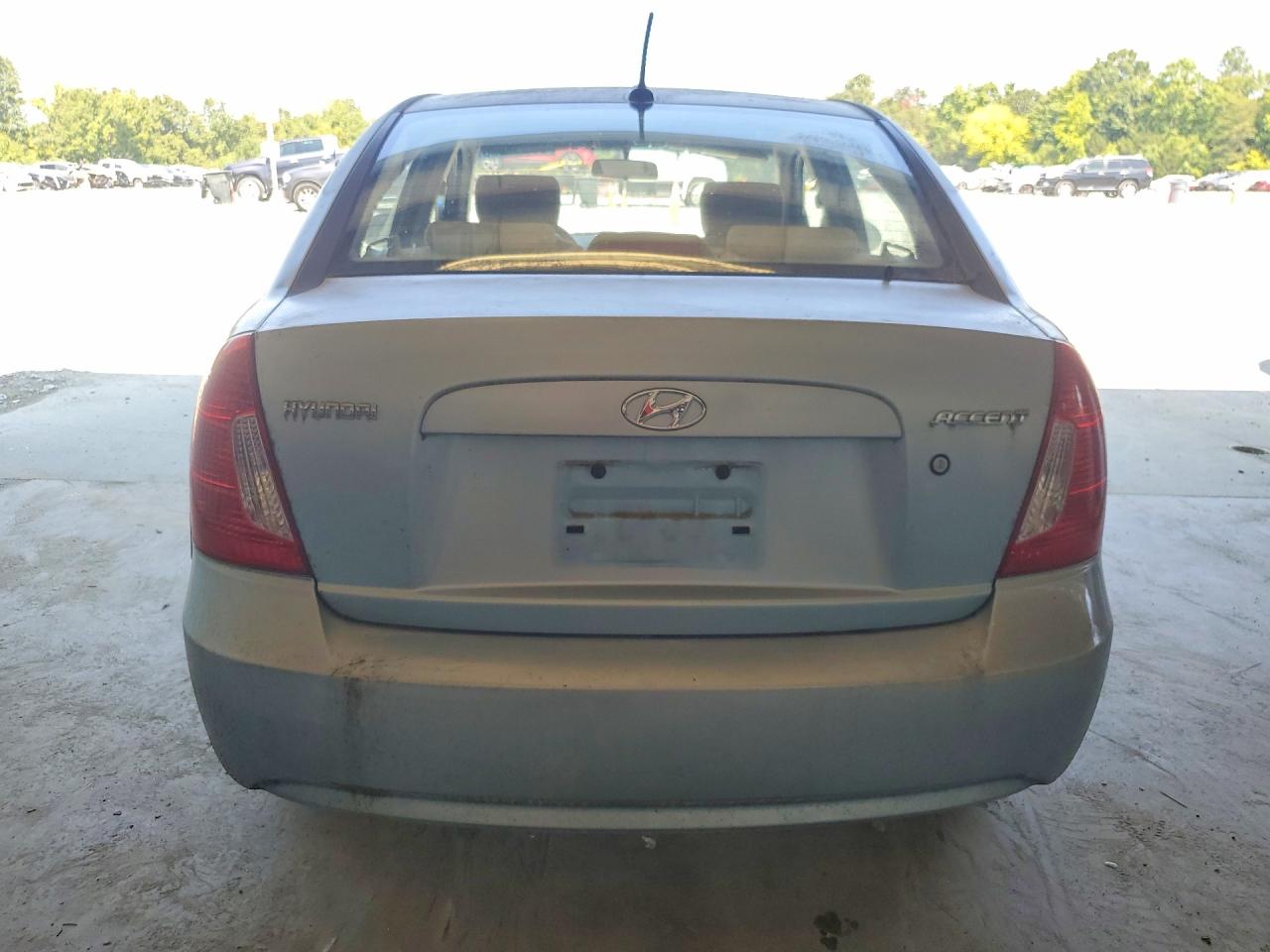 2009 Hyundai Accent Gls Blue vin: KMHCN46C59U346506