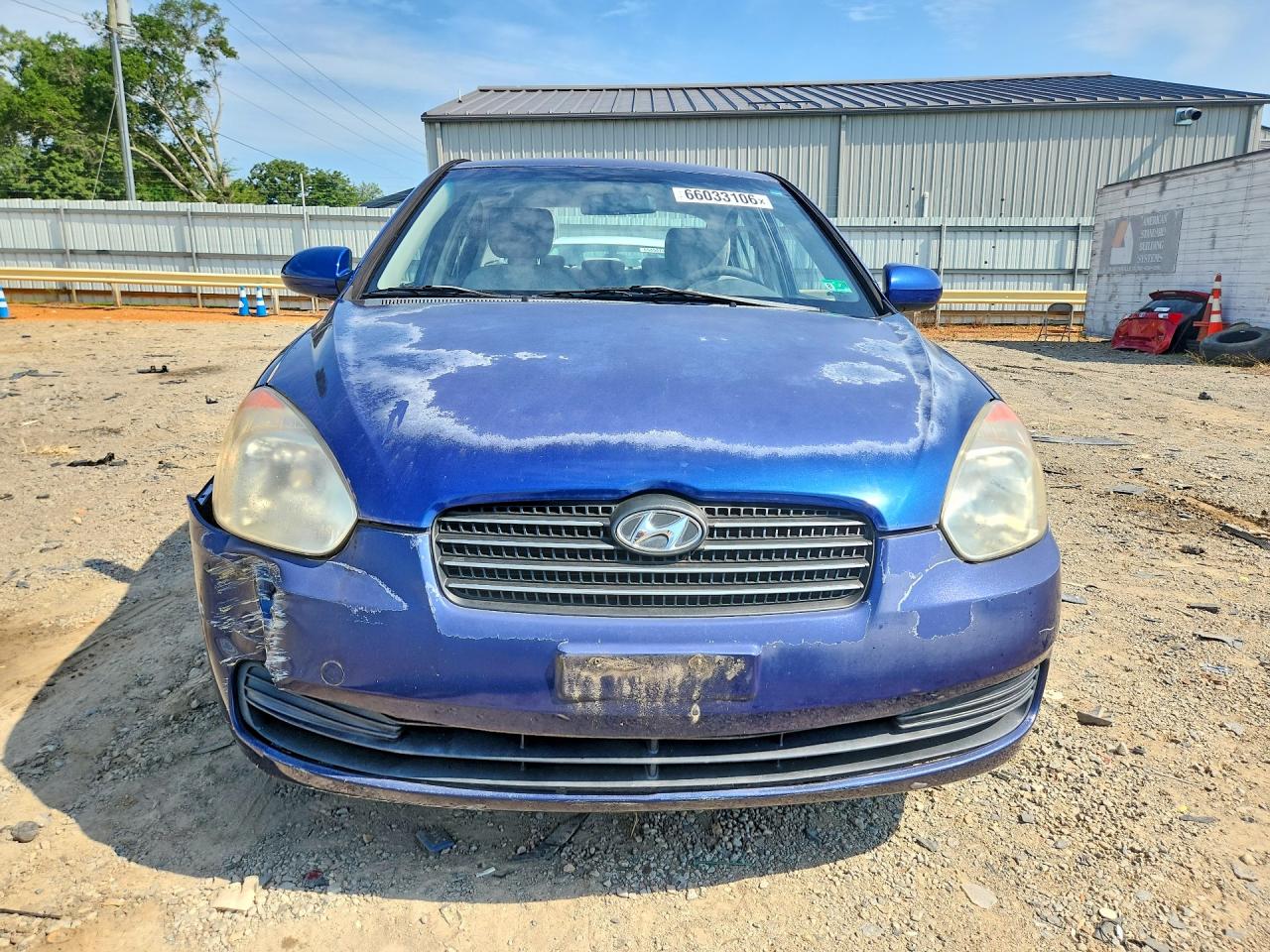2009 Hyundai Accent Gls Blue vin: KMHCN46C69U299440