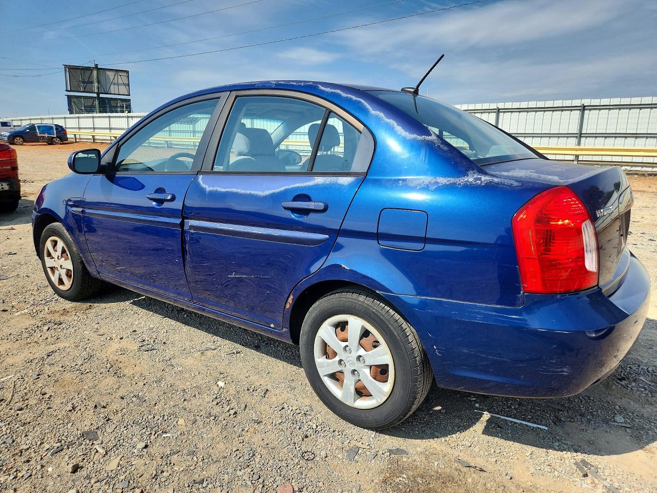 2009 Hyundai Accent Gls Blue vin: KMHCN46C69U299440