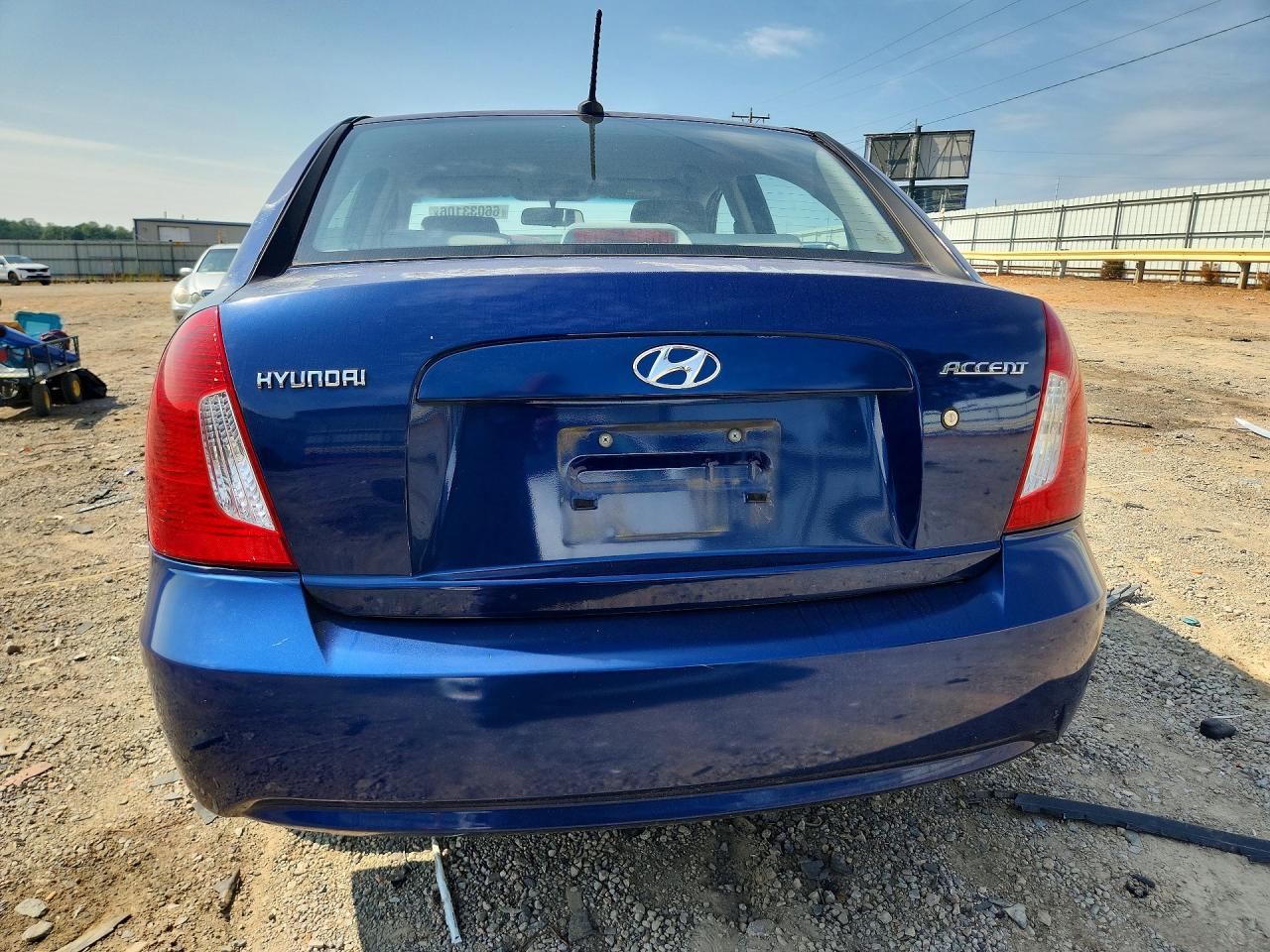 2009 Hyundai Accent Gls Blue vin: KMHCN46C69U299440