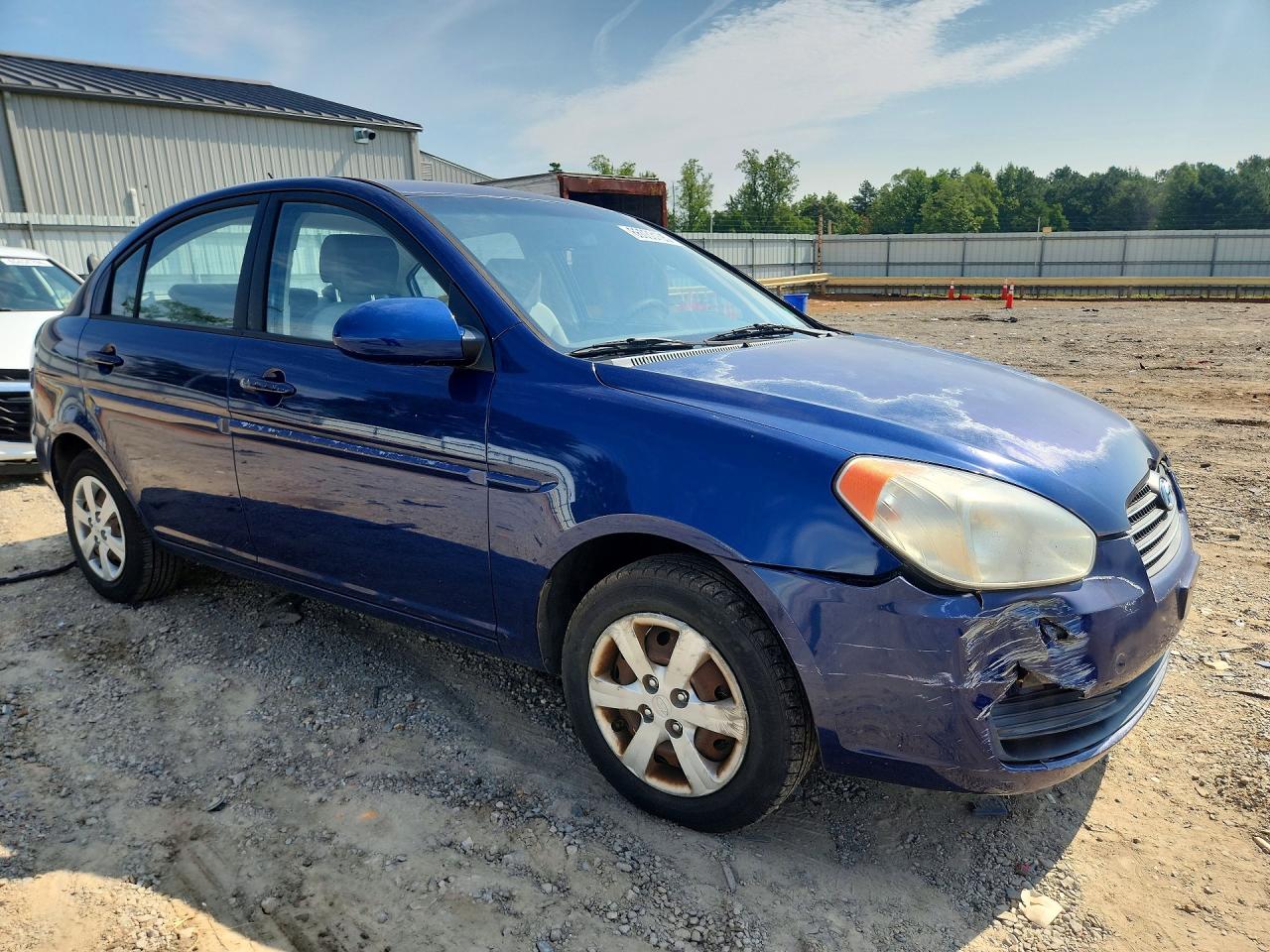 2009 Hyundai Accent Gls Blue vin: KMHCN46C69U299440