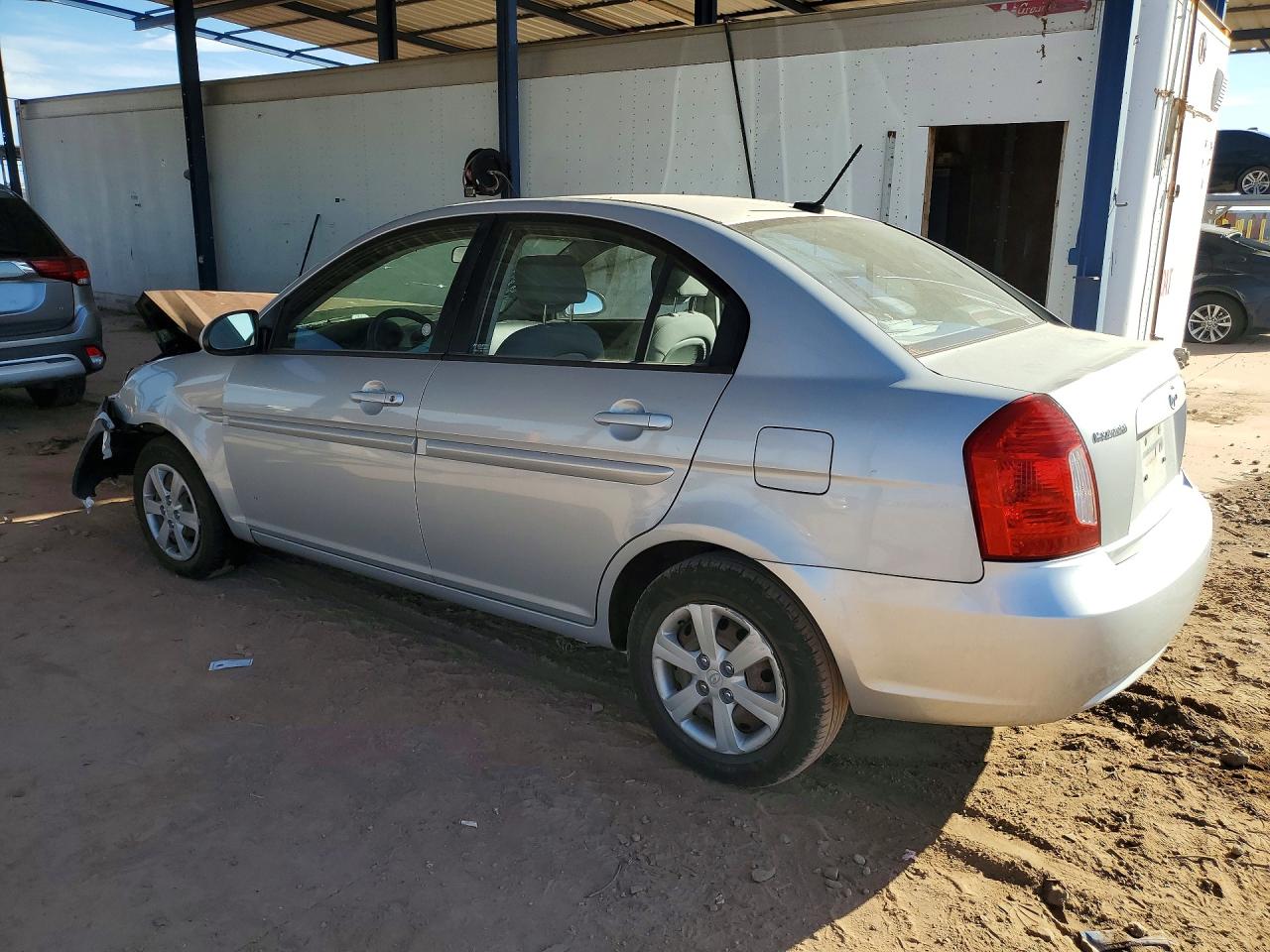 2009 Hyundai Accent Gls Silver vin: KMHCN46C69U334378