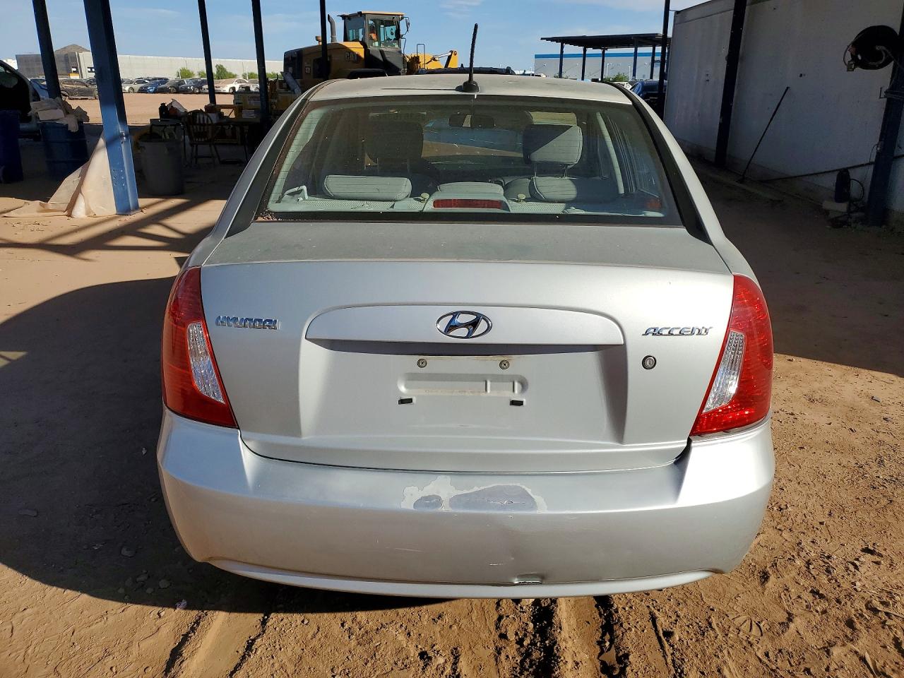 2009 Hyundai Accent Gls Silver vin: KMHCN46C69U334378